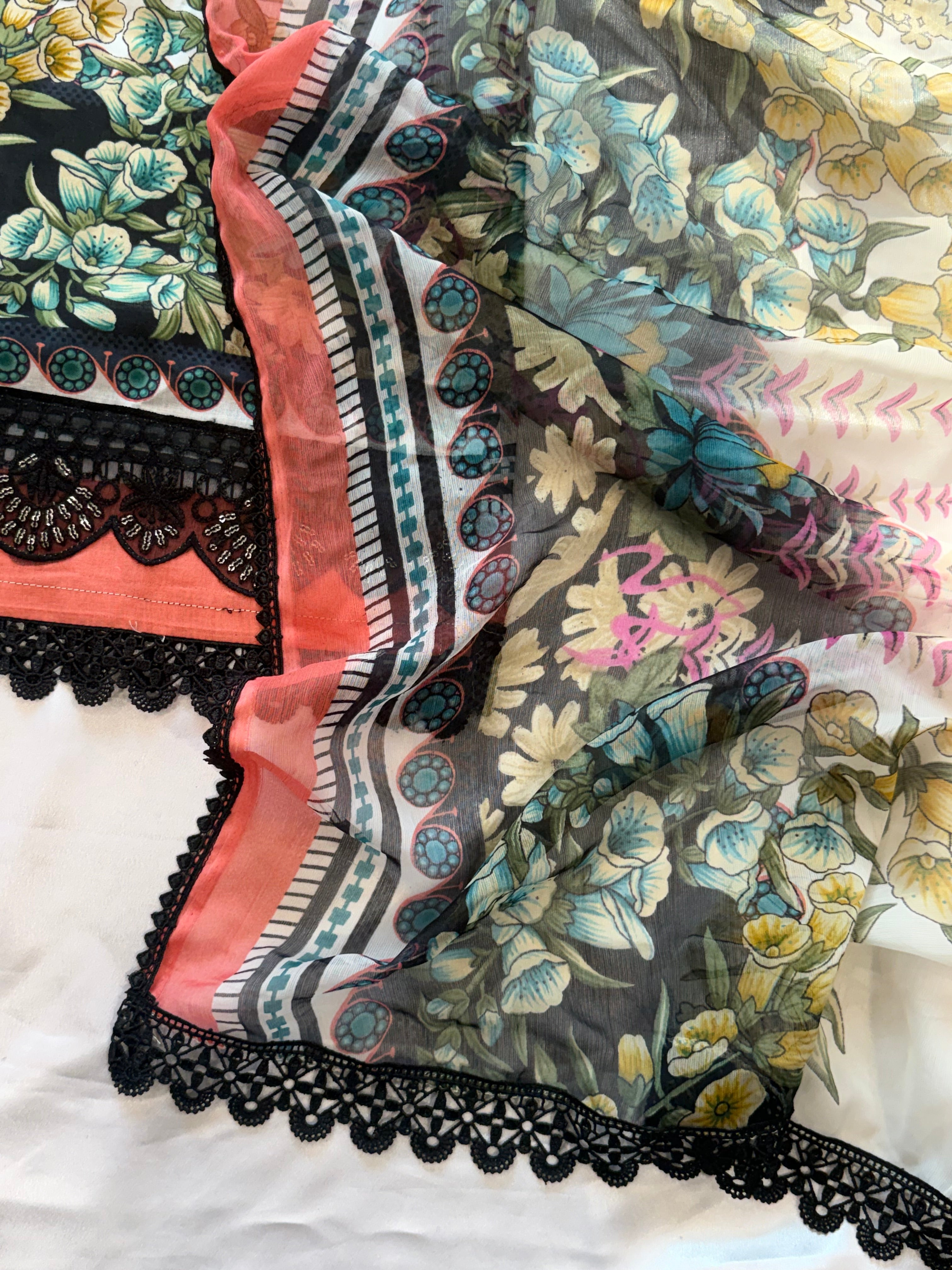 HARSHA WHITE  READYMADE SUIT