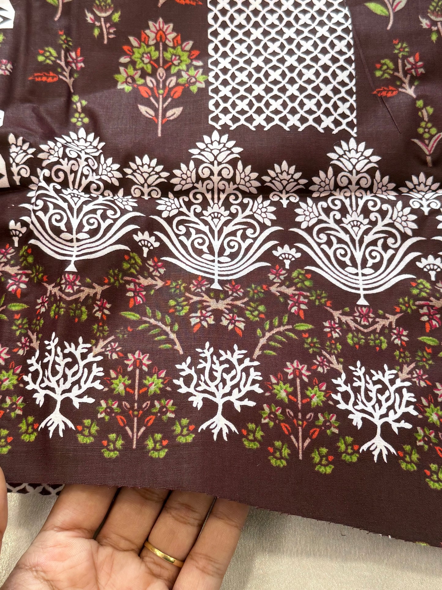 INAYA PURE COTTON PRINTED SUIT 8