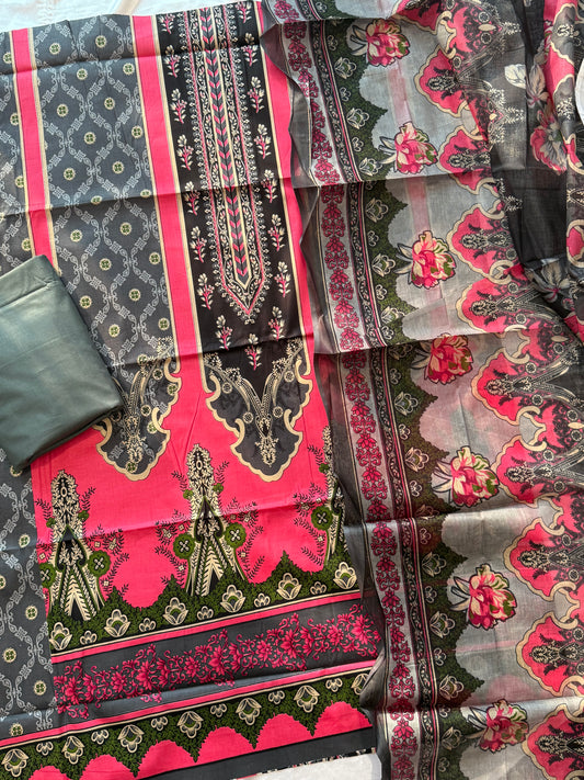 INAYA PURE COTTON PRINTED SUIT 7