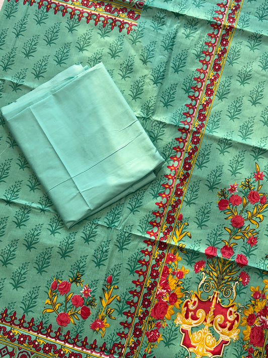 INAYA PURE COTTON PRINTED SUIT 1
