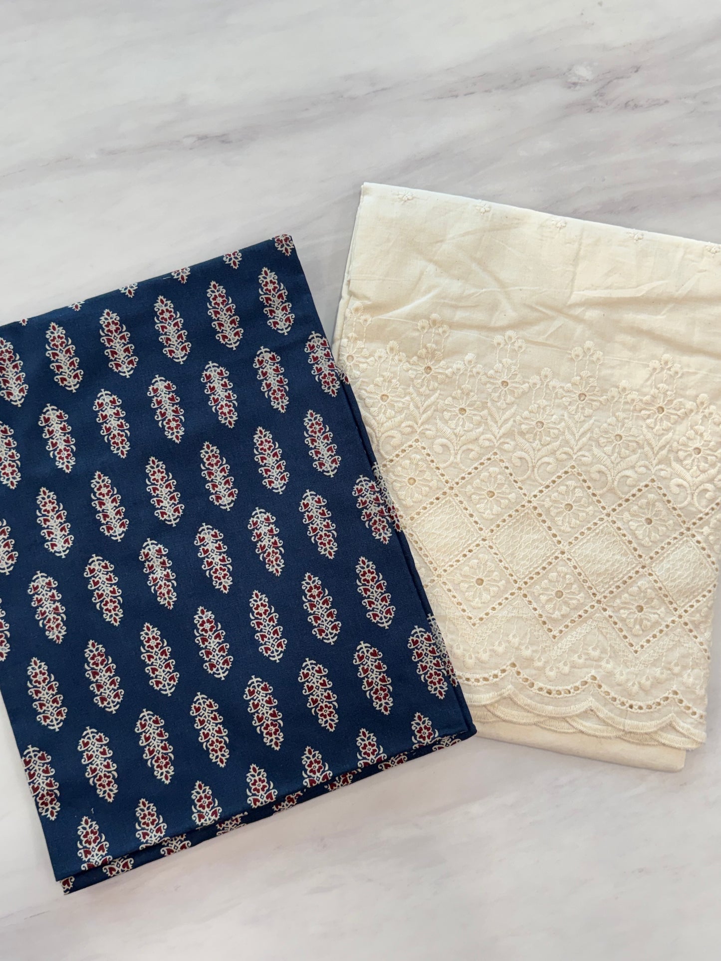 PURE COTTON 2 PIECE SUIT 2