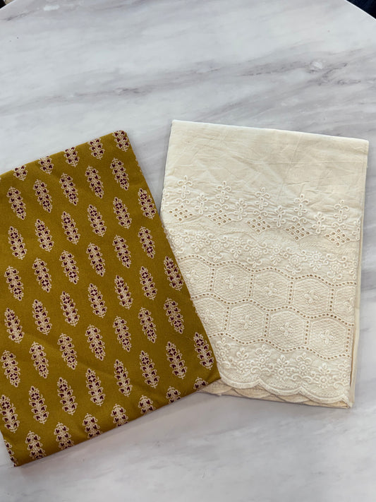 PURE COTTON 2 PIECE SUIT 1