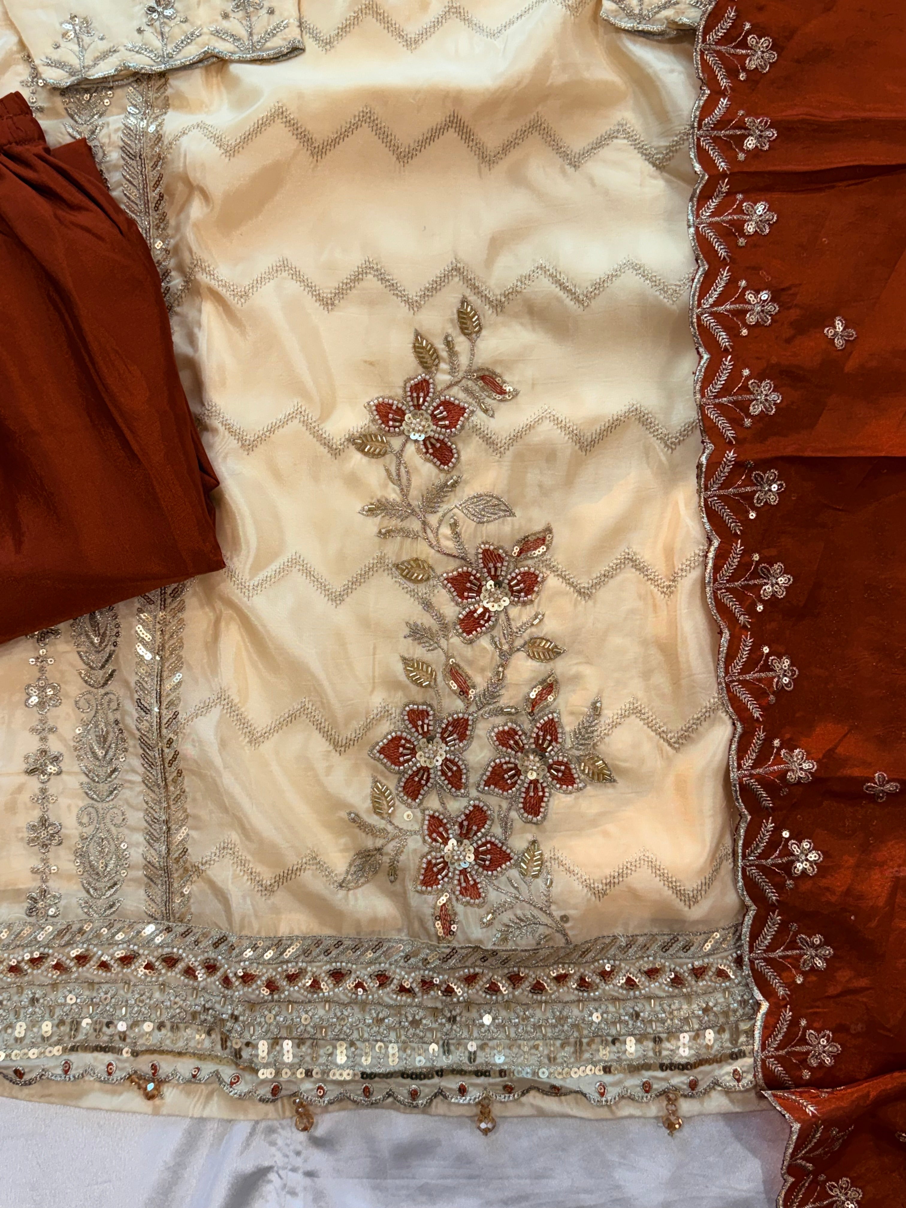 NOOR SILK READYMADE 5580 Q