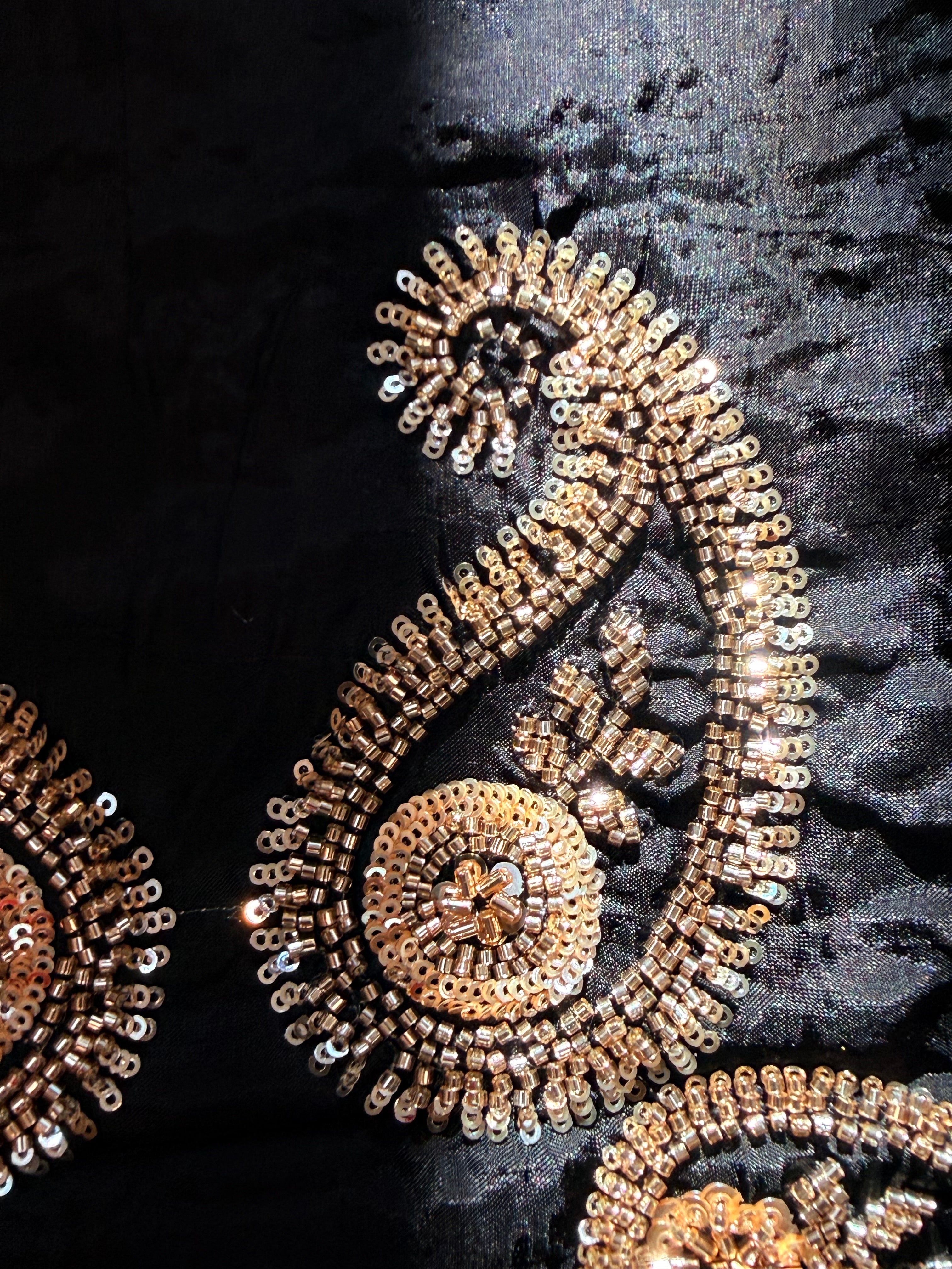 UPADA SILK READYMADE EMBROIDERY SUIT 8001 Q3