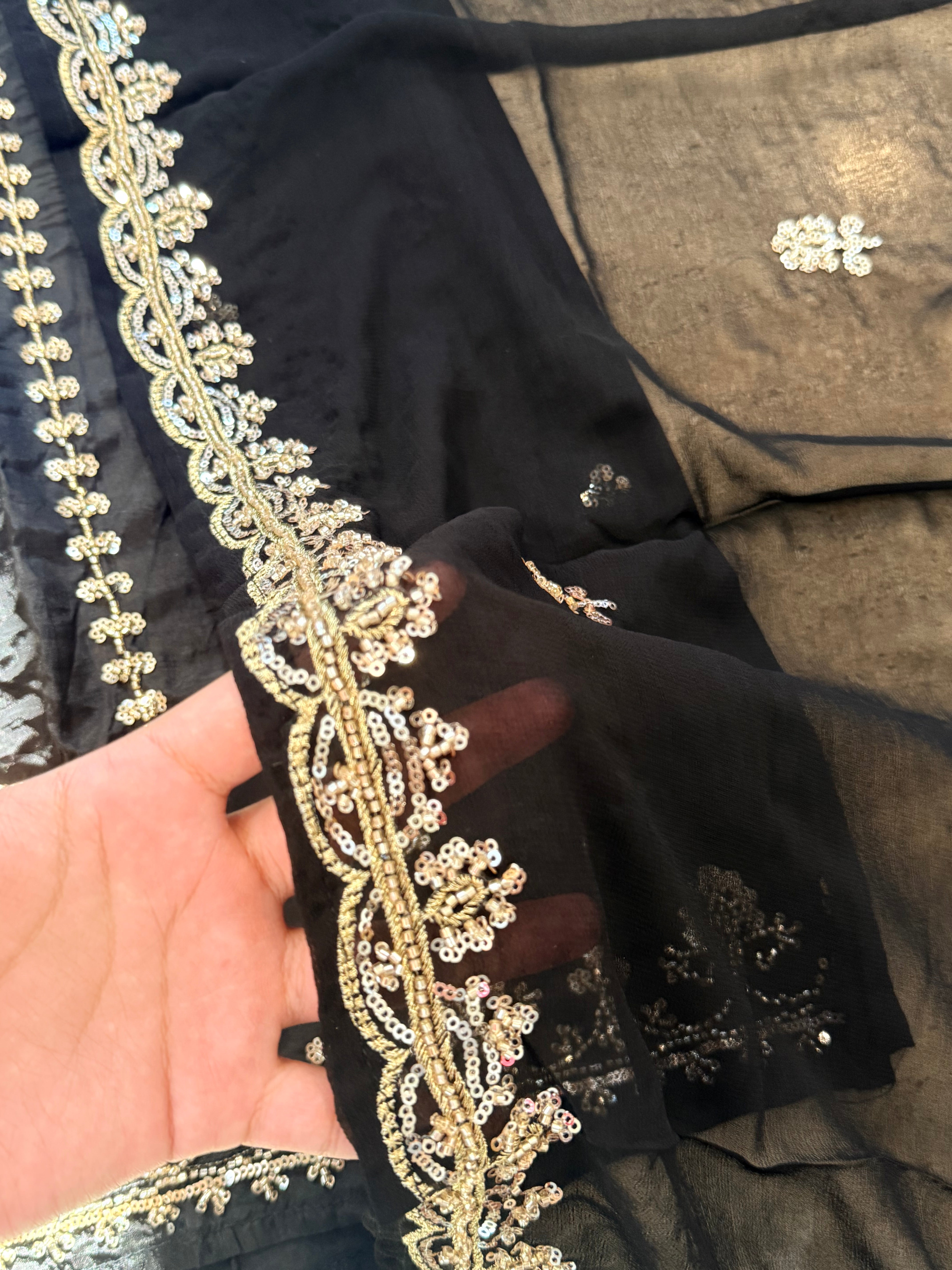 UPADA SILK READYMADE EMBROIDERY SUIT 8001 Q3