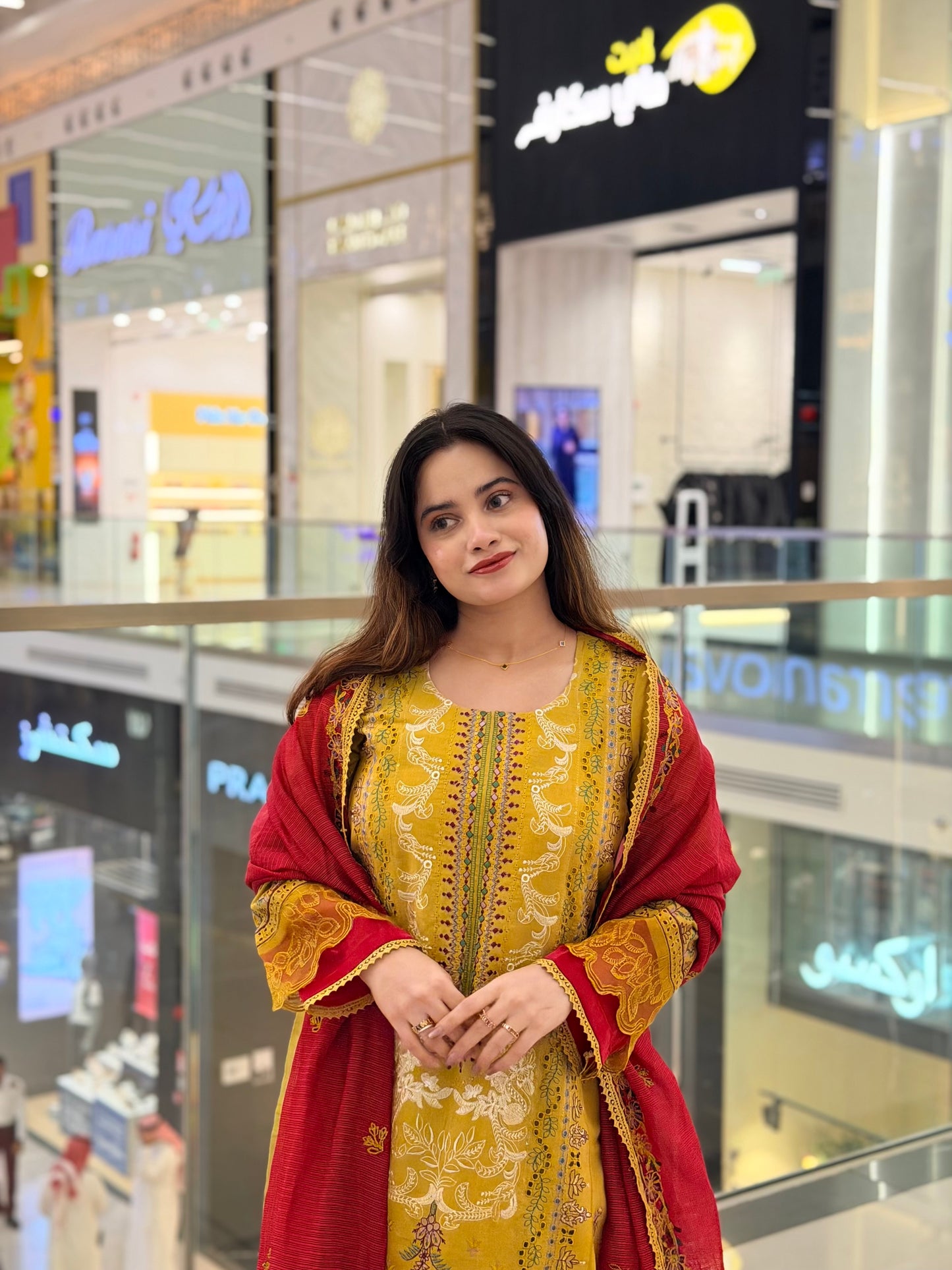 HARSHA GREEN READYMADE SUIT