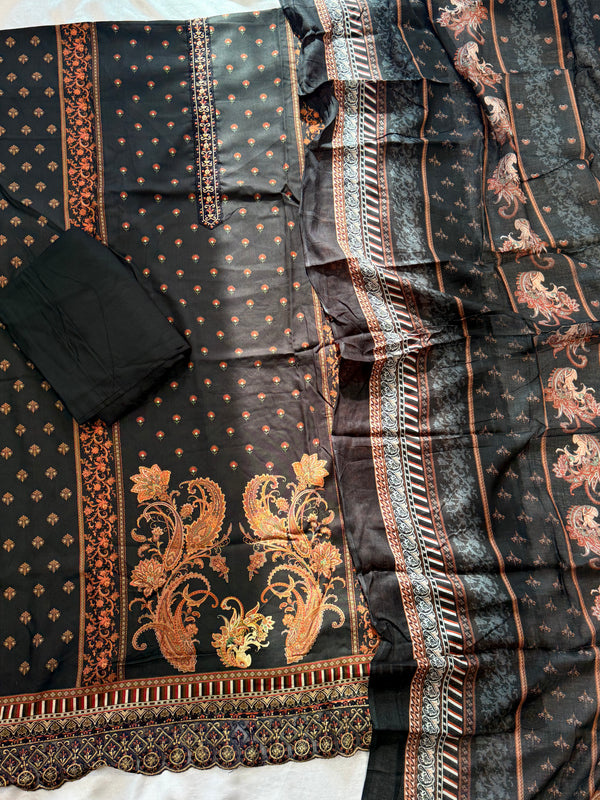 PAISELY LAWN EMBROIDERY SUIT 5 Q