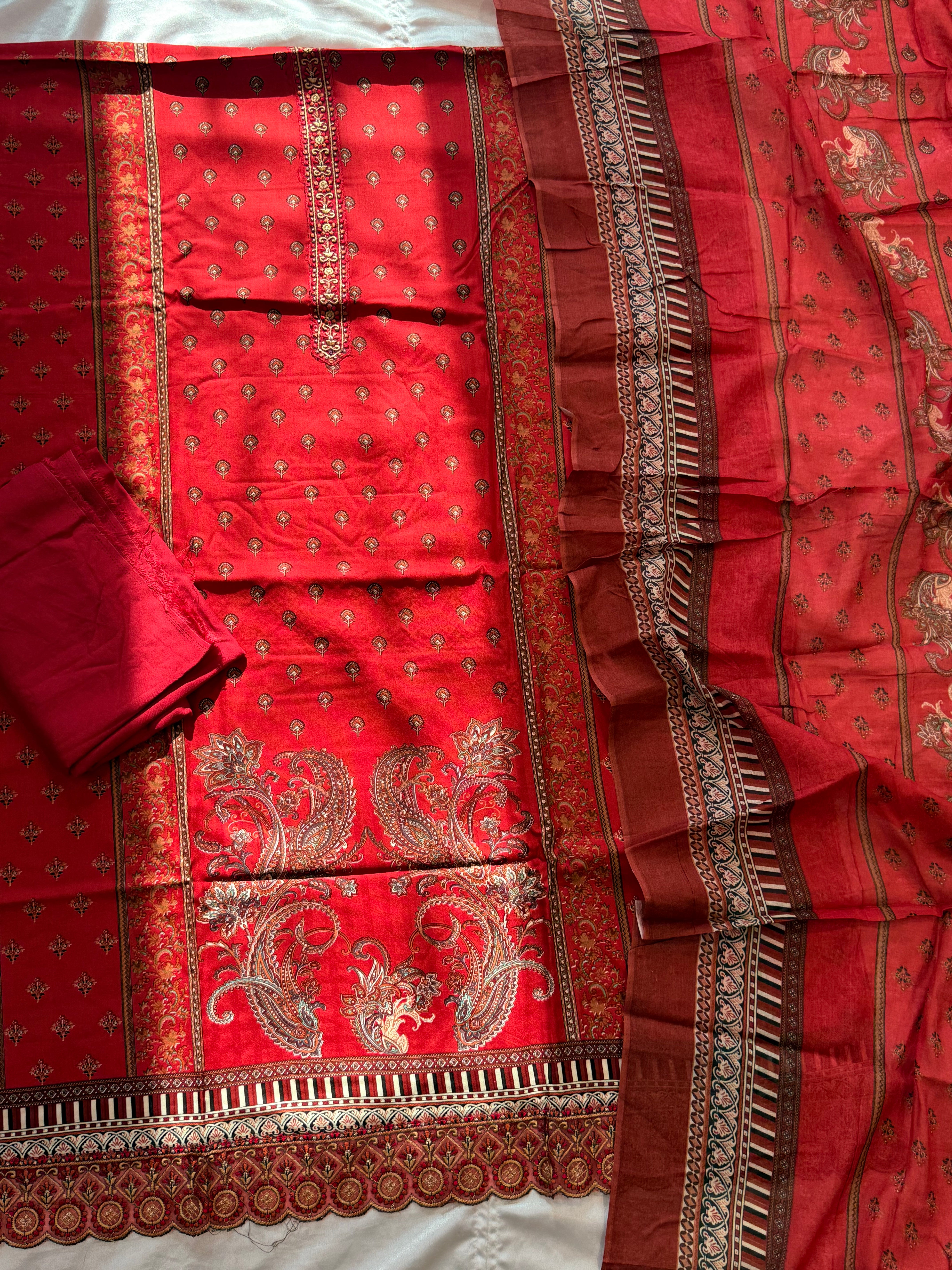 PAISELY LAWN EMBROIDERY SUIT 6