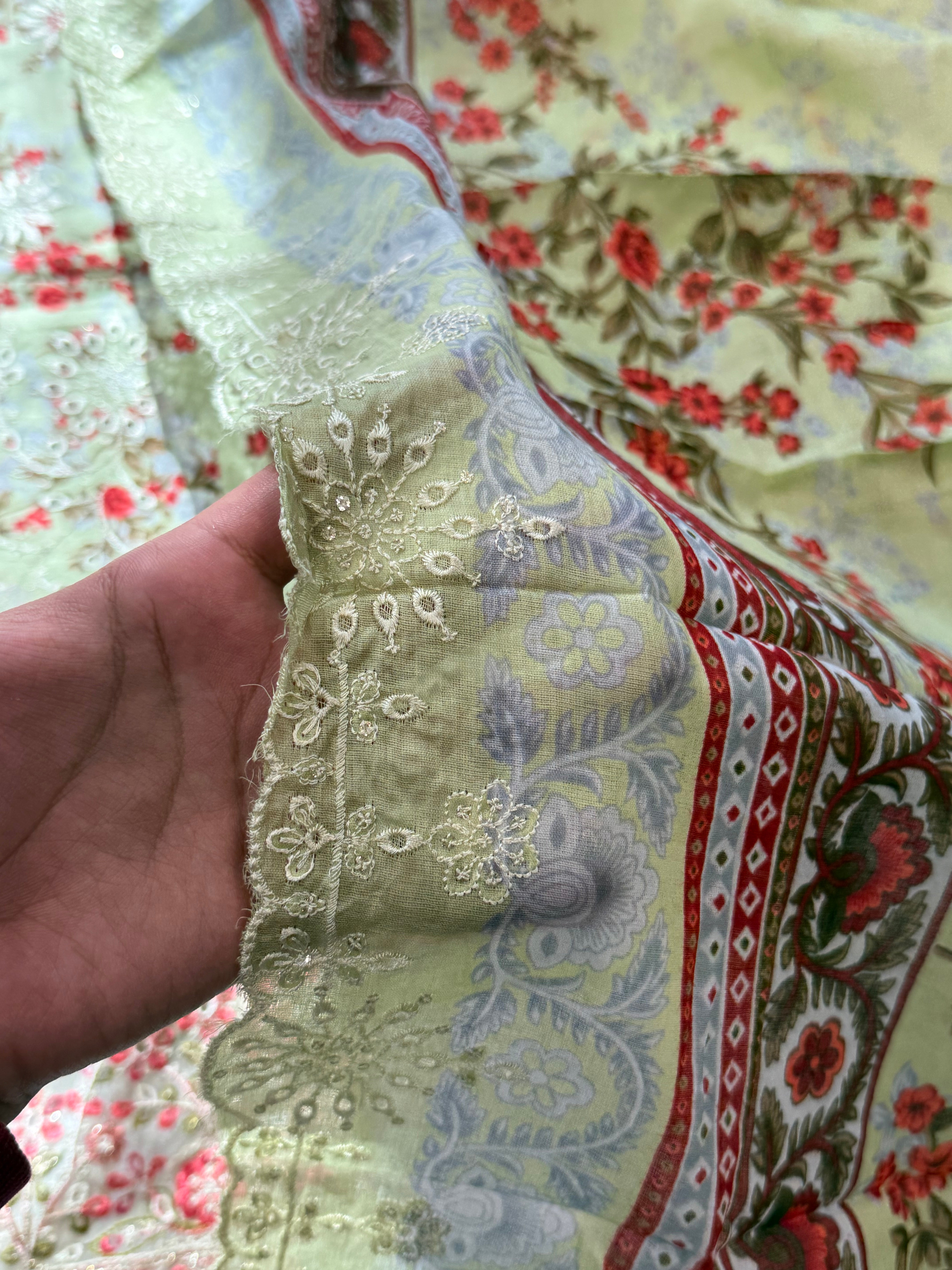FIZA BLACK CHIKANKARI EMBROIDERY SUIT 2 Q