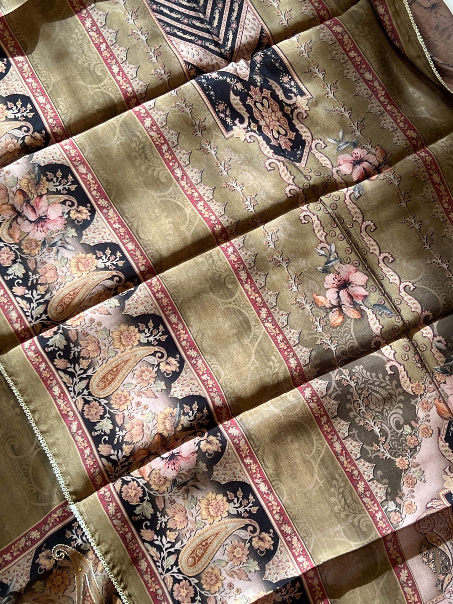 KAIRA MUSLIN HAND WORK EMBROIDERY SUIT