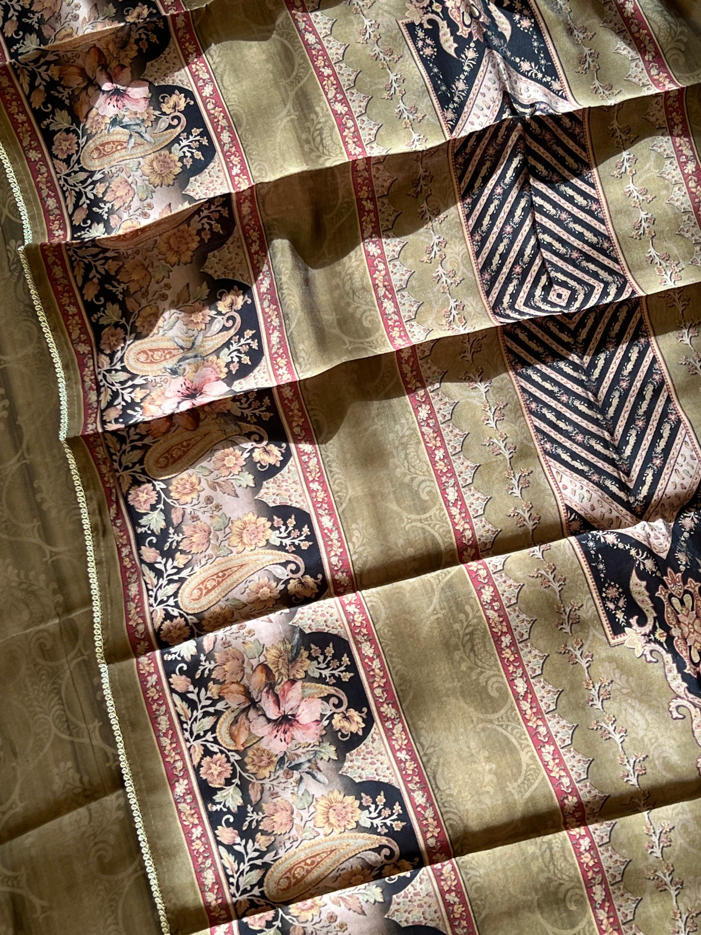 KAIRA MUSLIN HAND WORK EMBROIDERY SUIT
