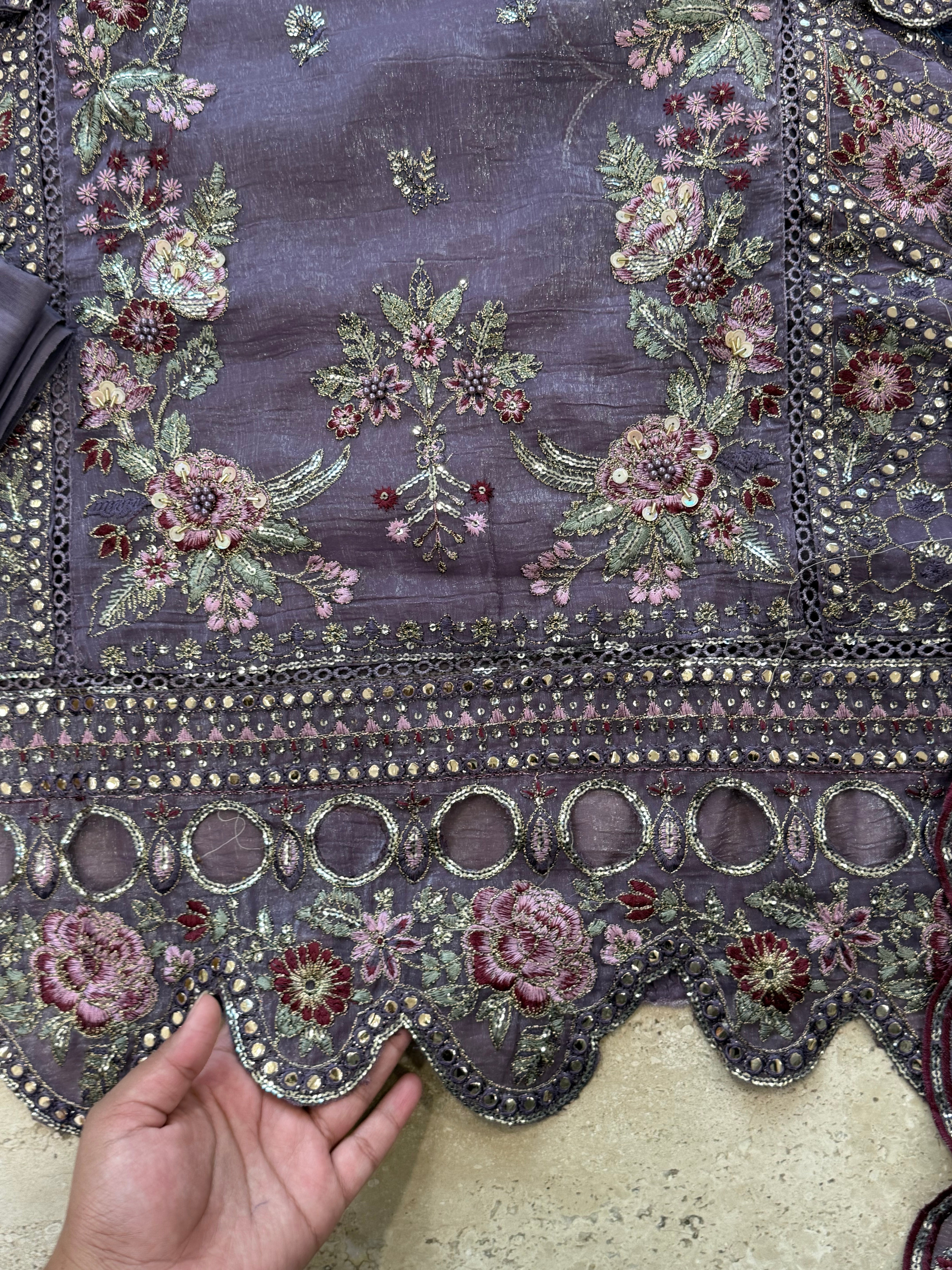 HARSHA SHIMMAR EMBROIDERY SUIT 4 Q