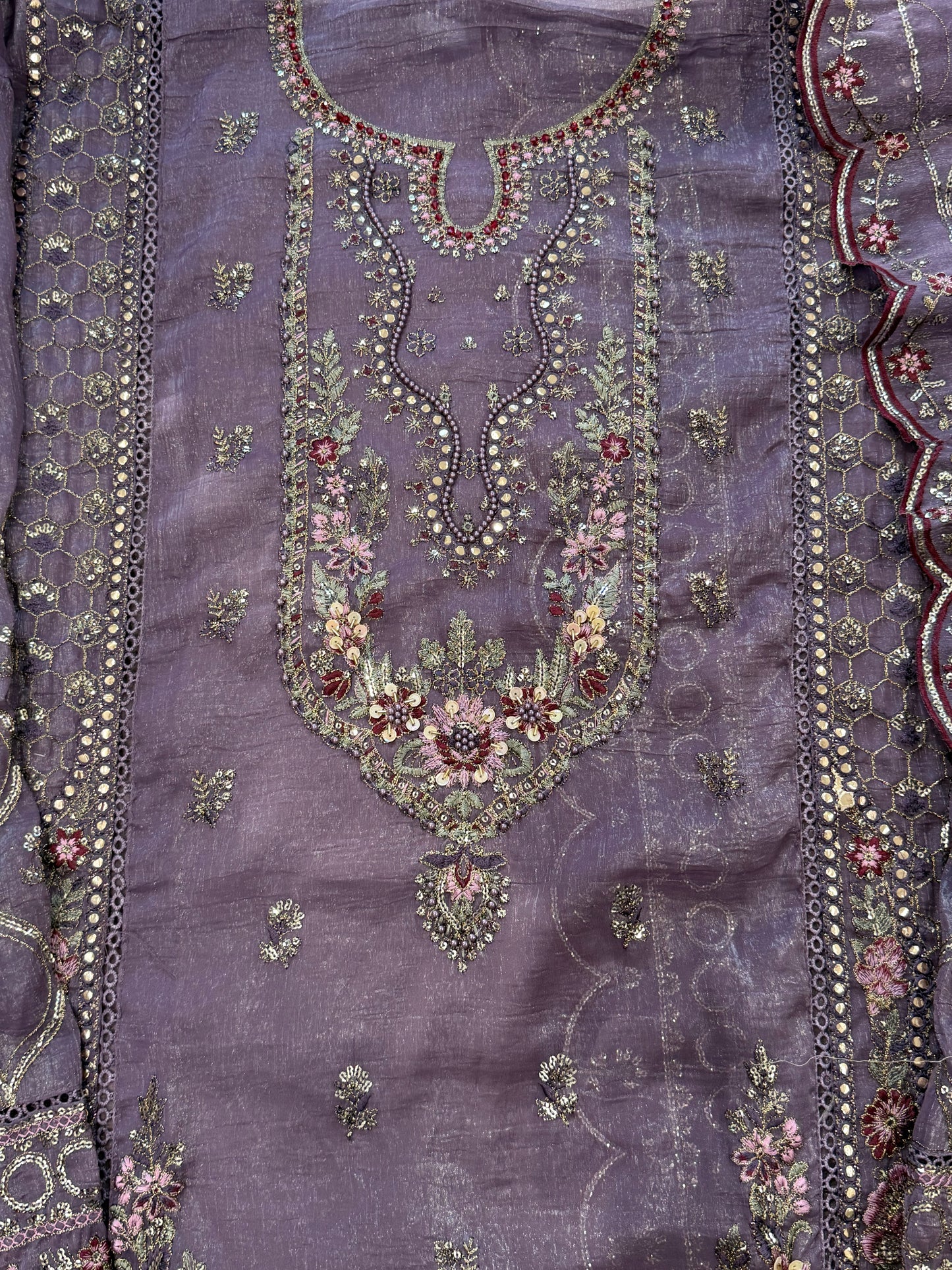 HARSHA SHIMMAR EMBROIDERY SUIT 4 Q