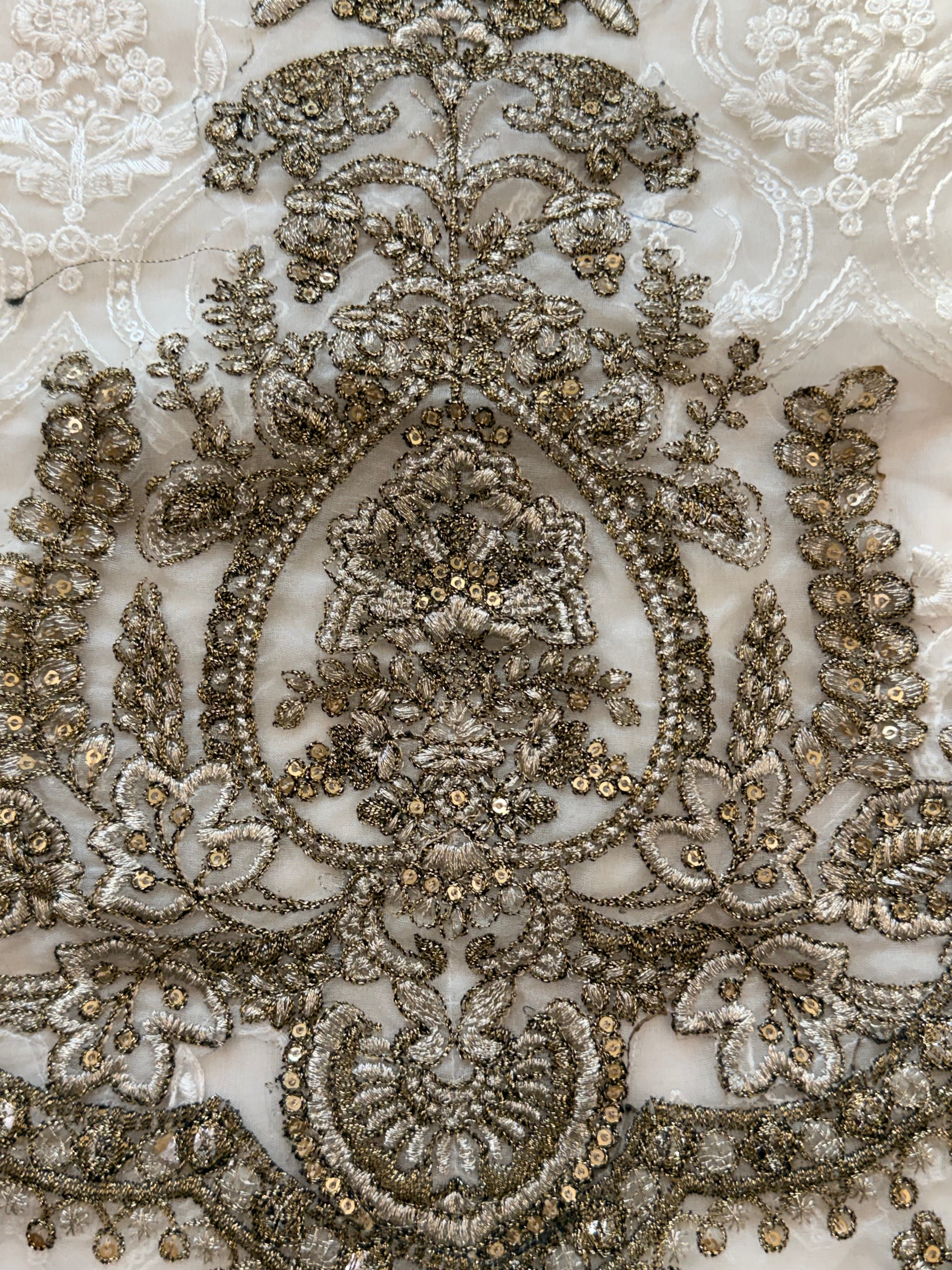 RUHI WHITE ORGANZA SUIT -6 Q
