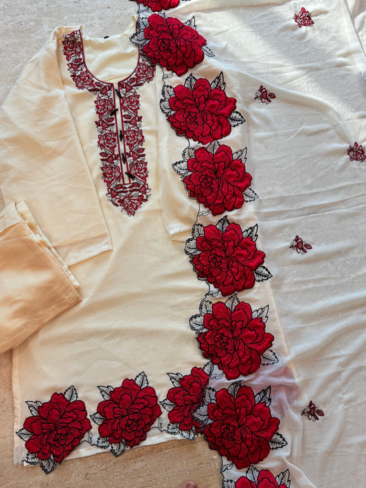 SAYYARA GEORGETTE READYMADE SUIT 2 Q