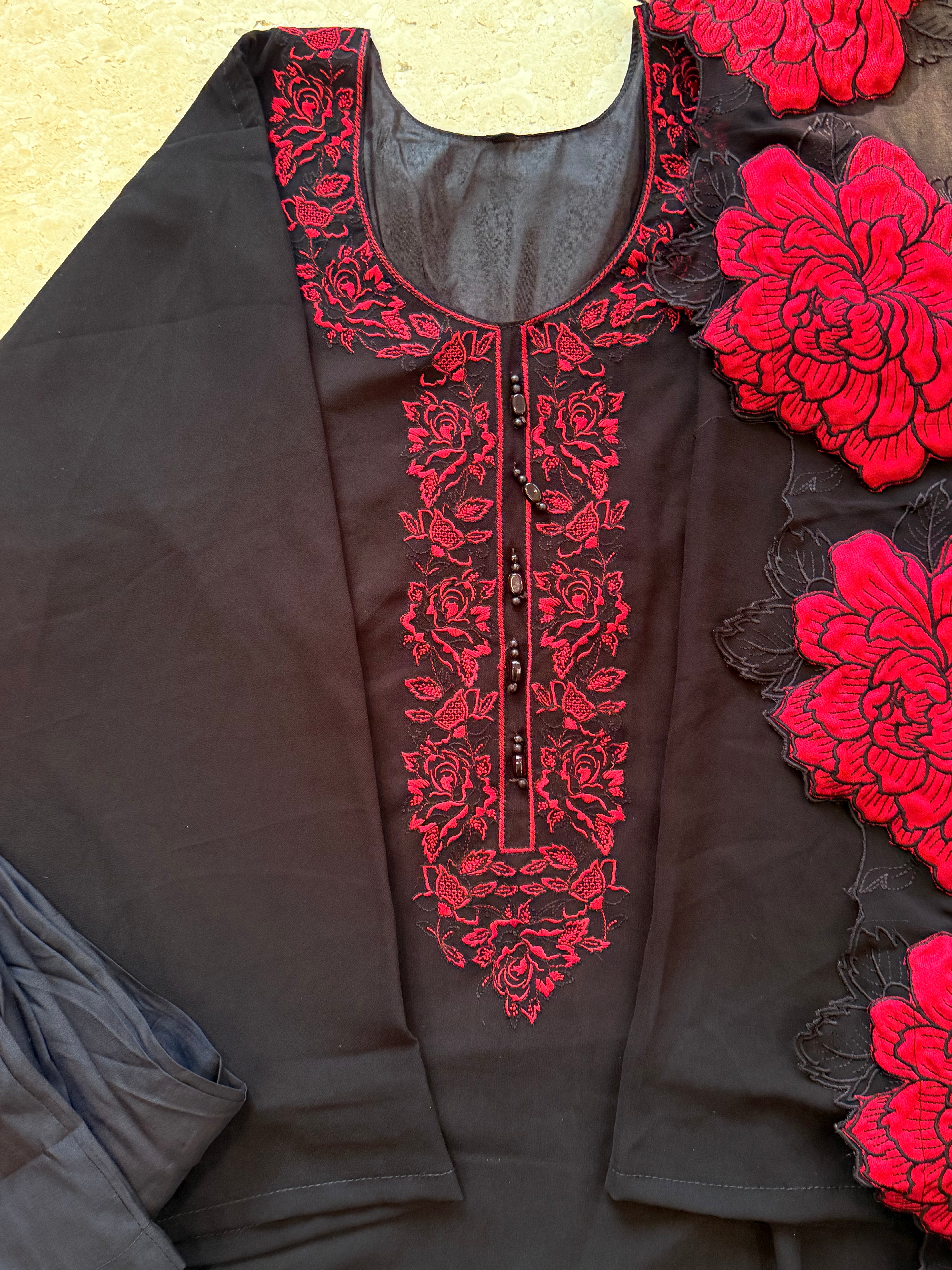 SAYYARA GEORGETTE READYMADE SUIT 1 Q