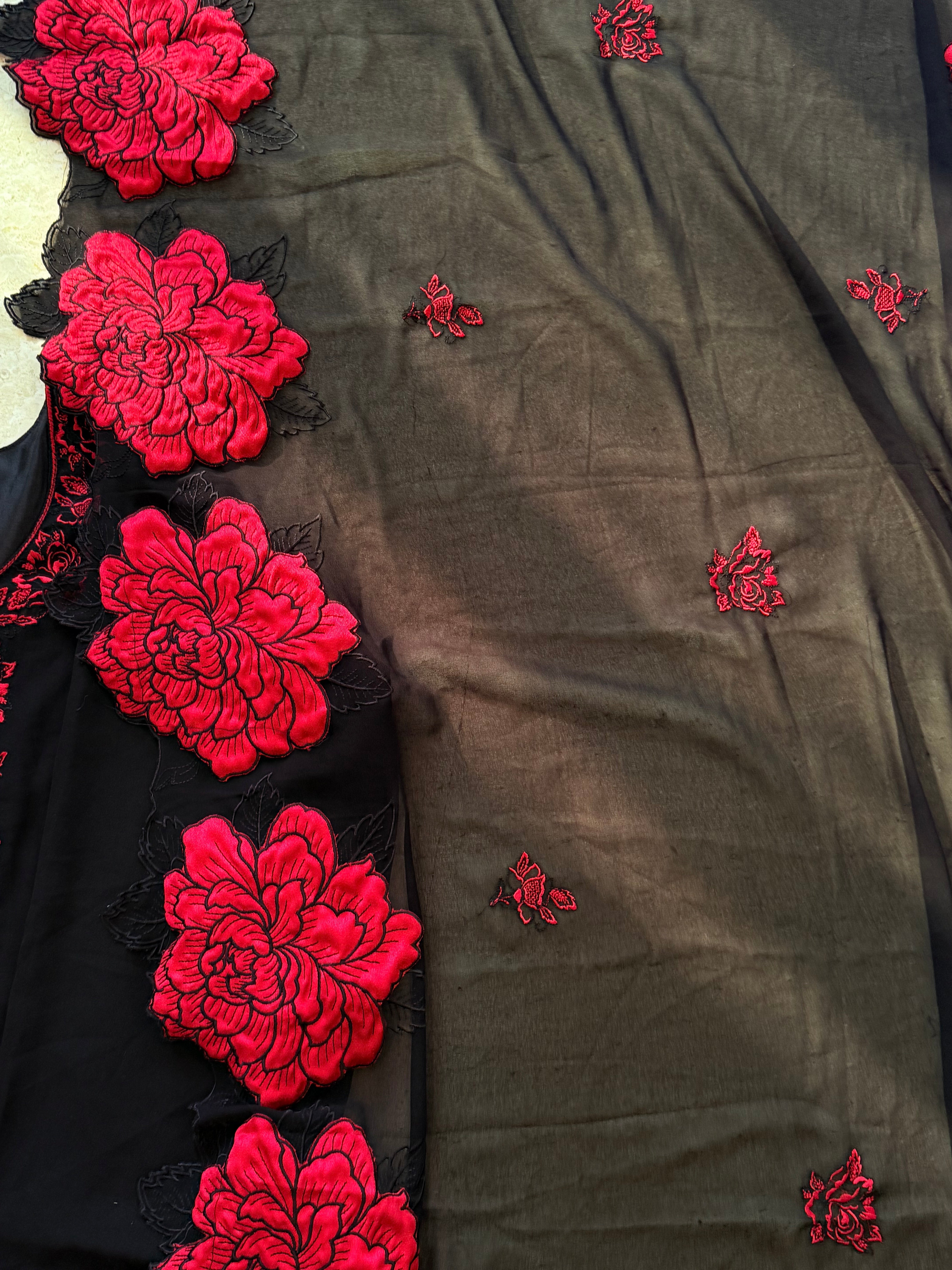 SAYYARA GEORGETTE READYMADE SUIT 1 Q