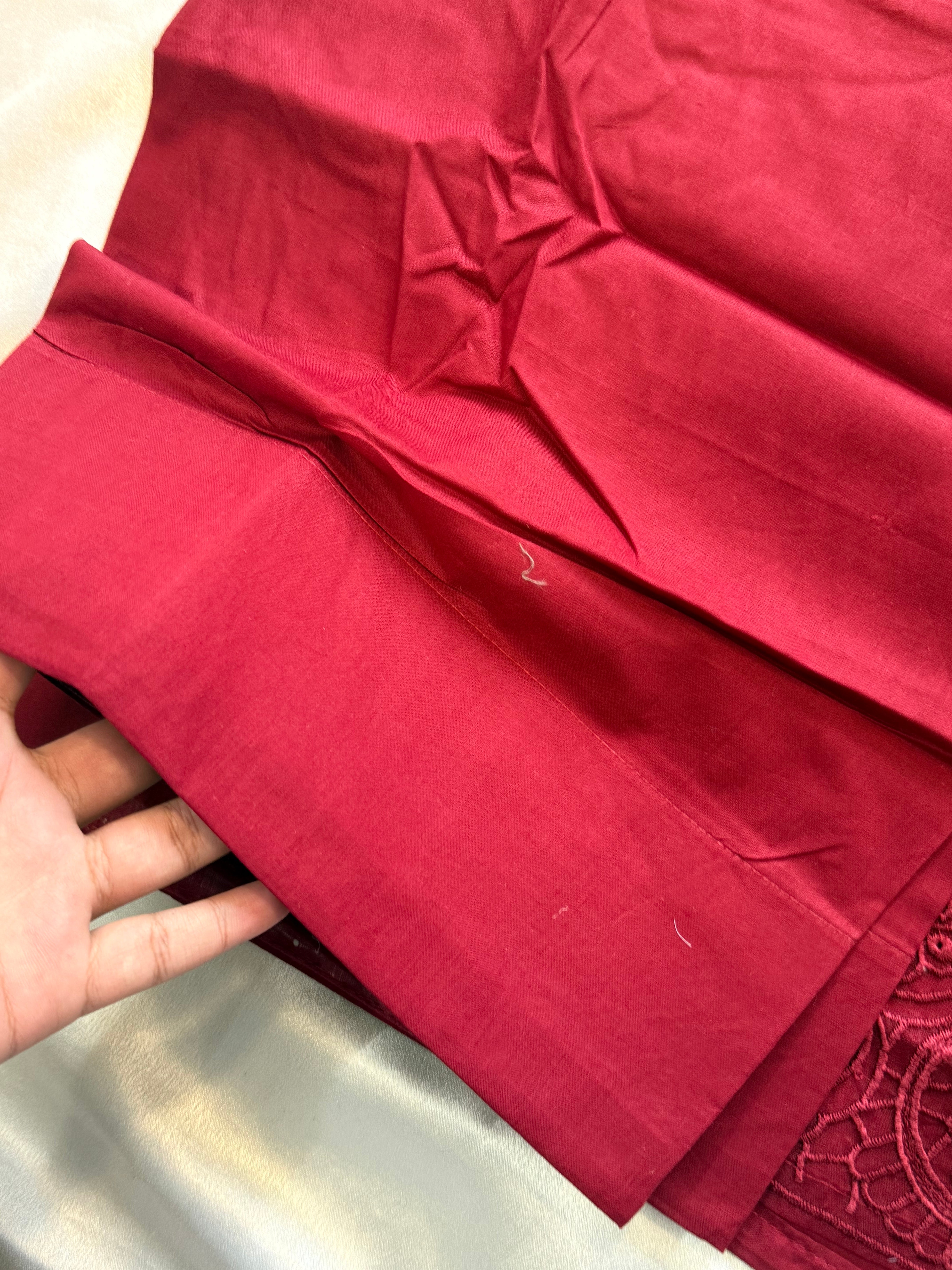 COTTON FARSHI SHALWAR SUIT 1 Q