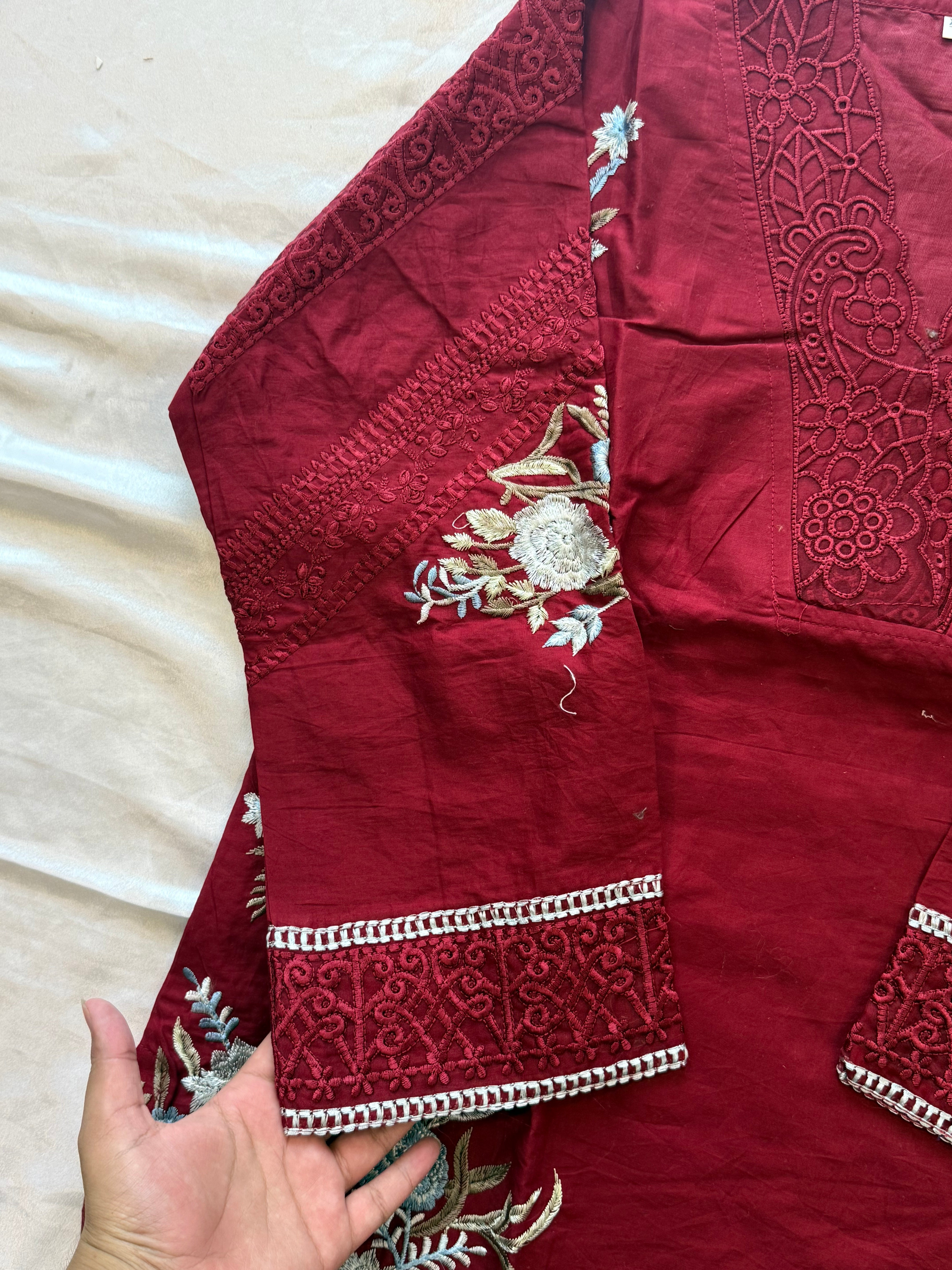 COTTON FARSHI SHALWAR SUIT 1 Q