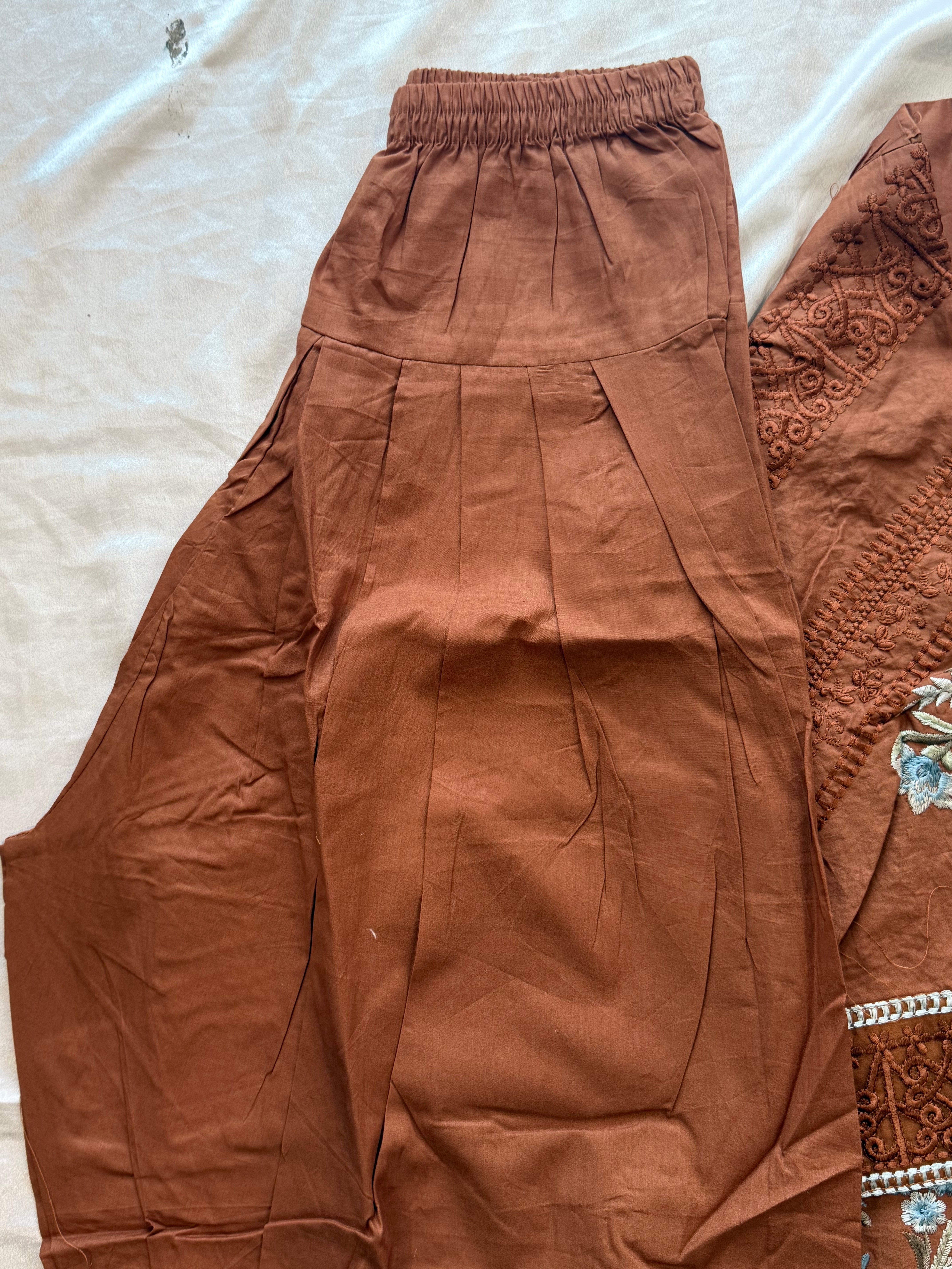 COTTON FARSHI SHALWAR SUIT 4 Q