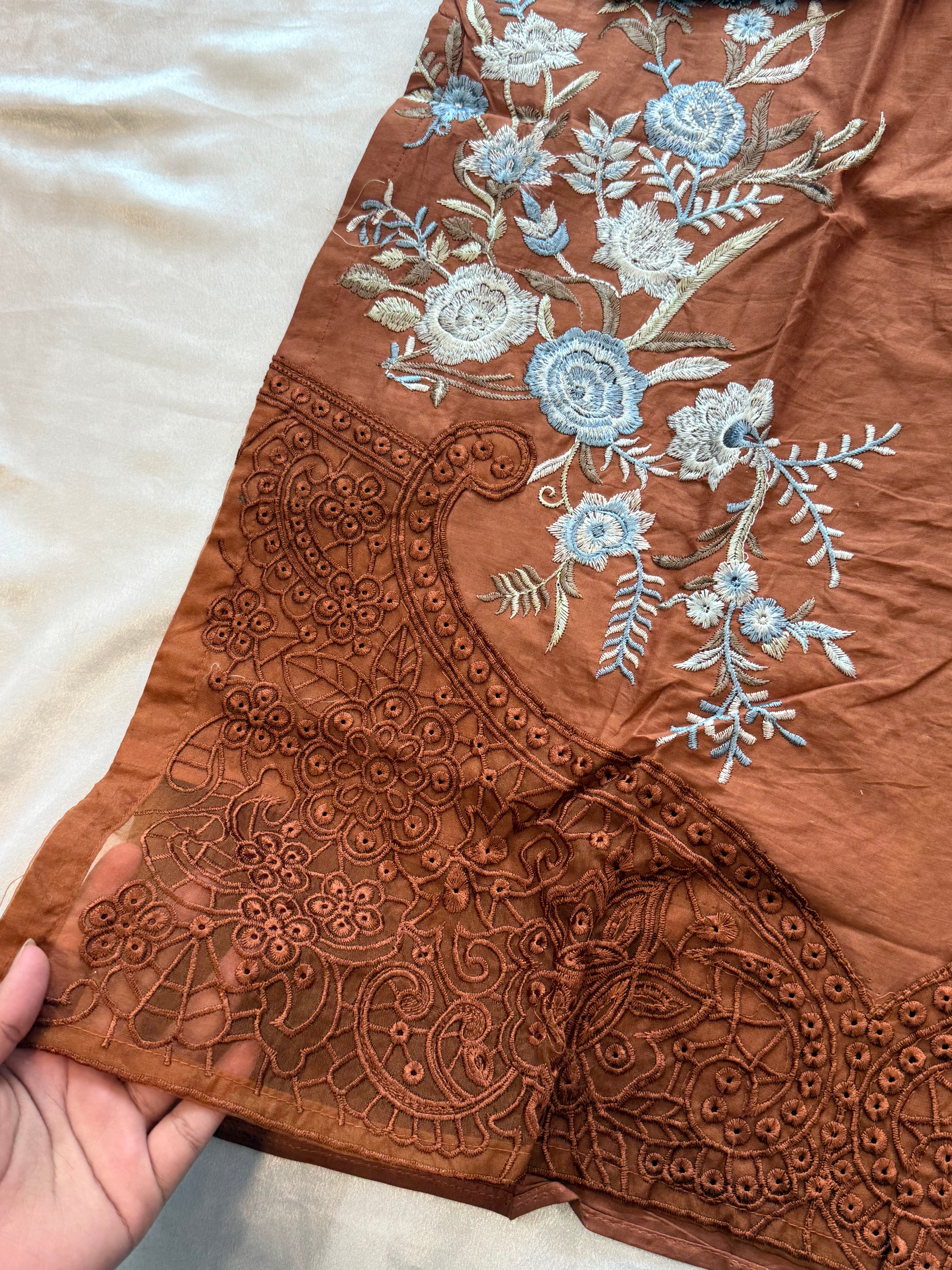 COTTON FARSHI SHALWAR SUIT 4 Q