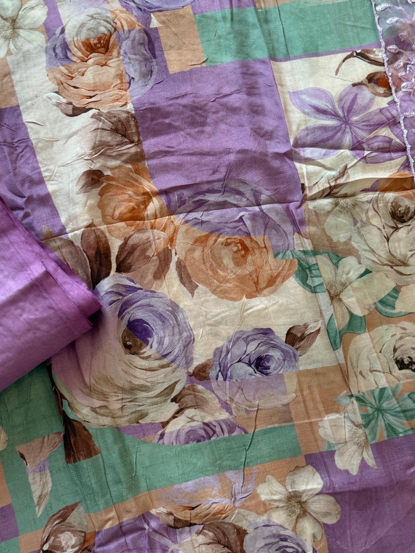 SHAHEEN PURE MUSLIN SUIT 5 Q