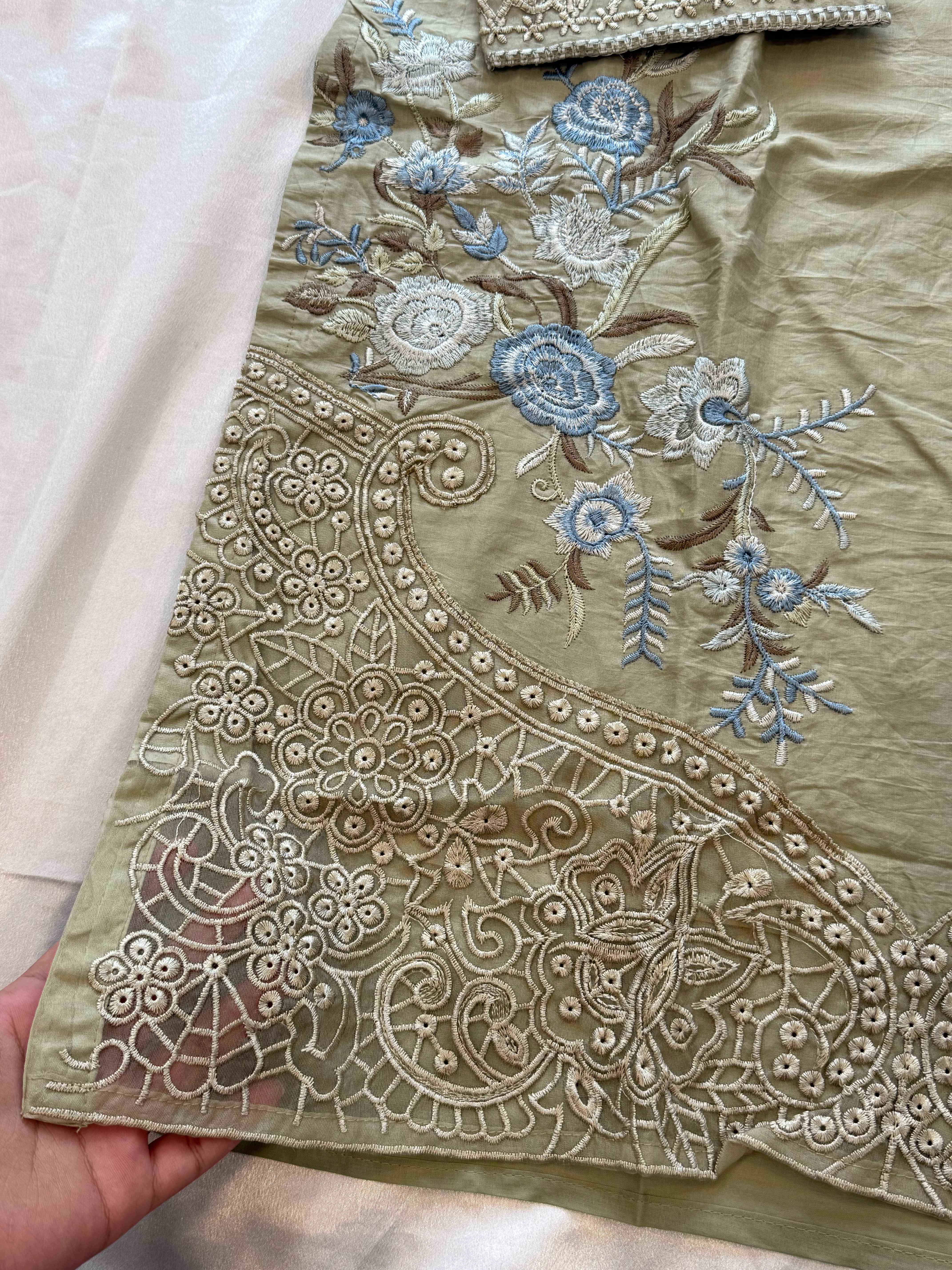 COTTON FARSHI SHALWAR SUIT 2 Q