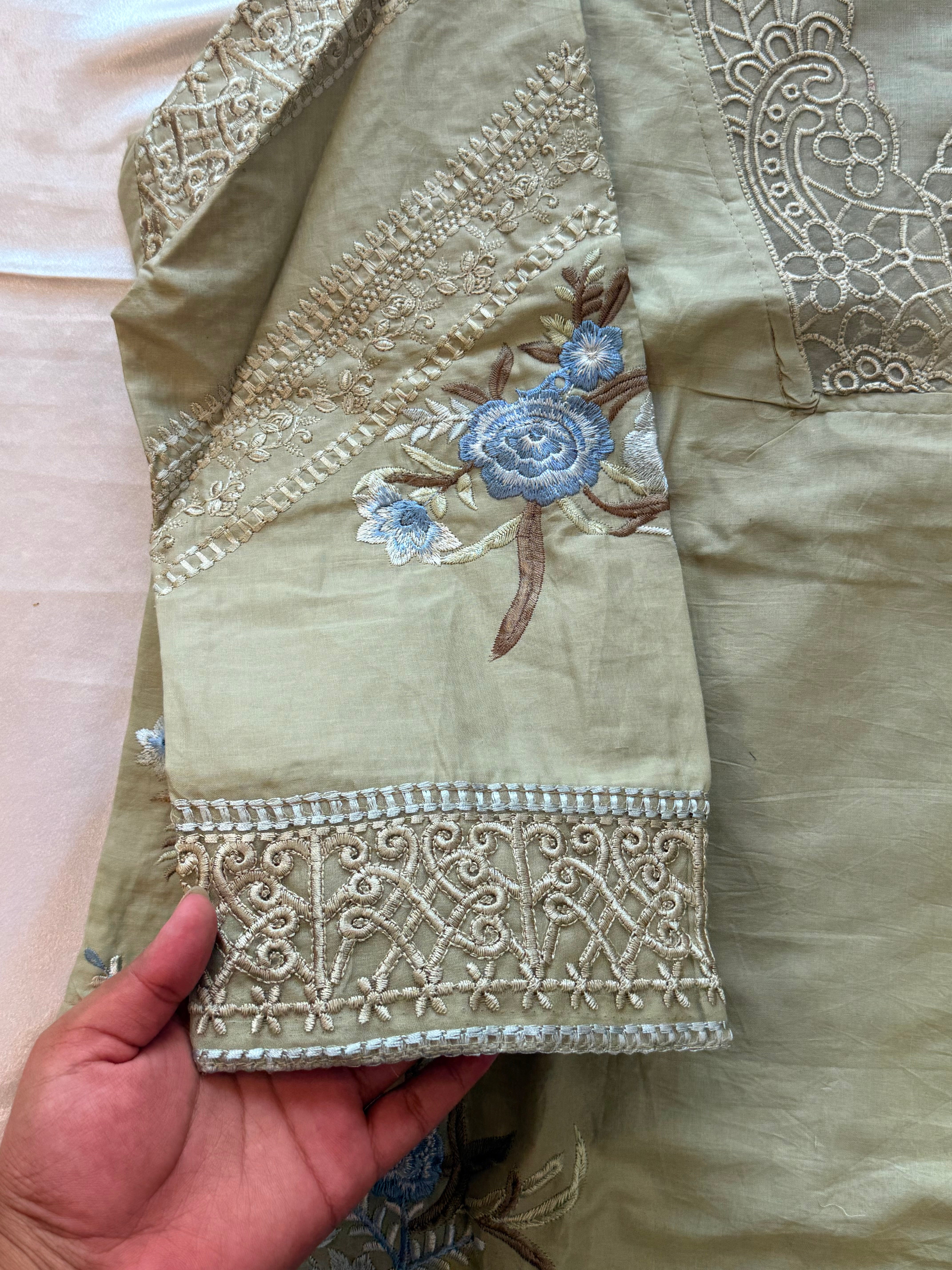 COTTON FARSHI SHALWAR SUIT 2 Q