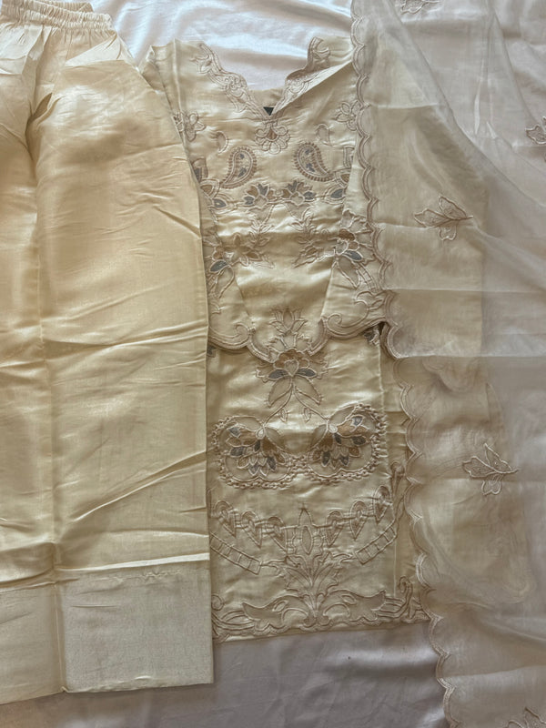 SATIN FARSHI SHALWAR SUIT 1