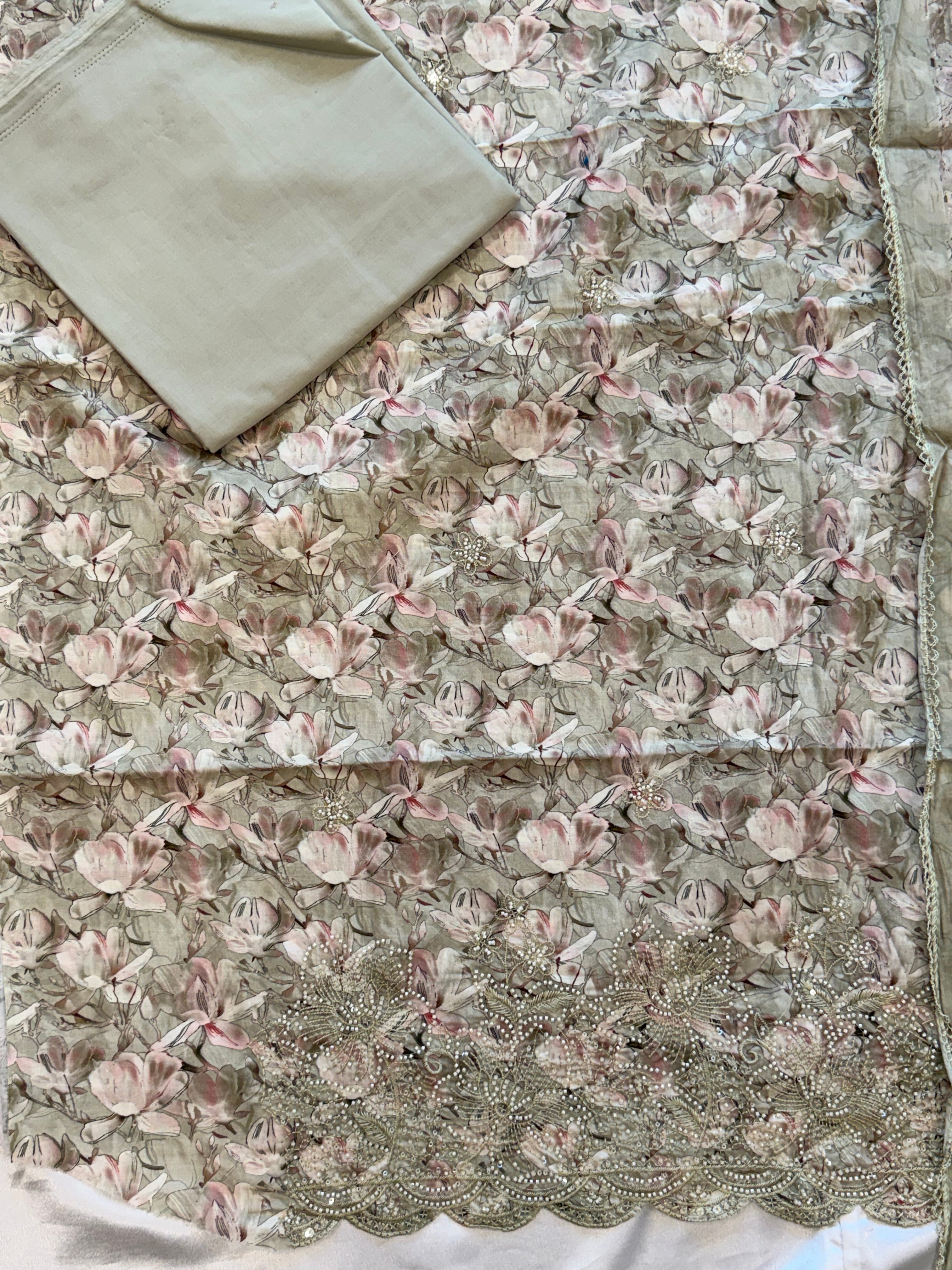 ROLEX PURE COTTON EMBROIDERY SUIT 3 Q