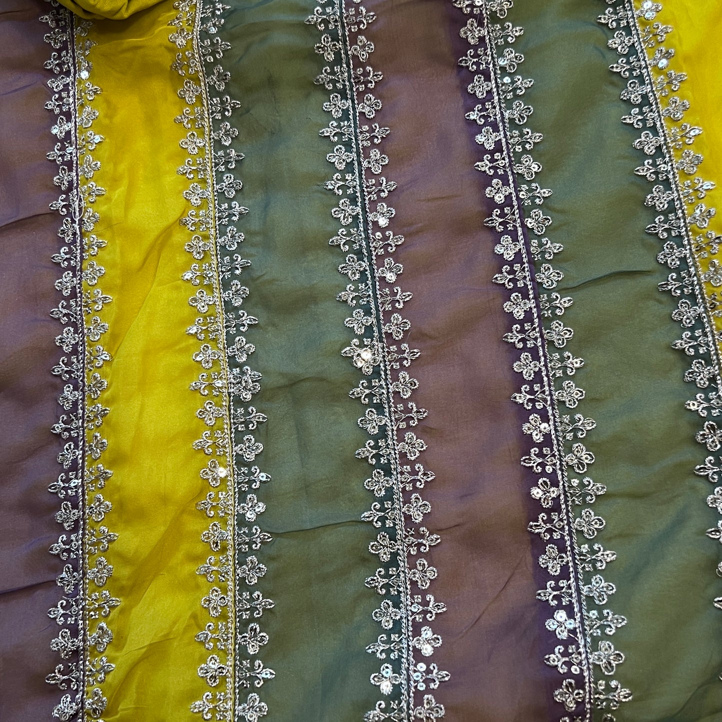 NAVYA MULTI COLOUR PURE ORGANZA SUIT