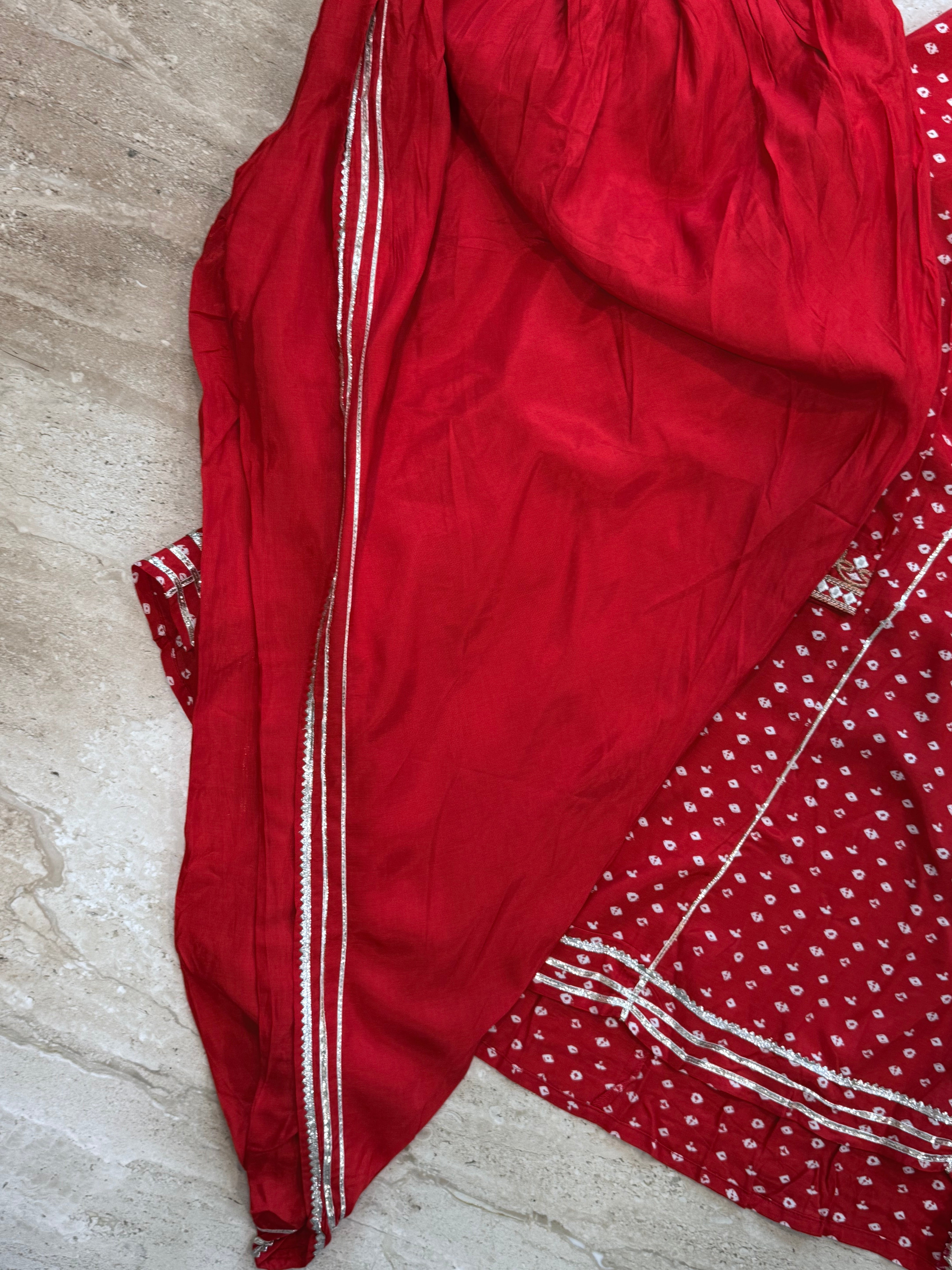 RAYON FROCK READYMADE SUIT Q