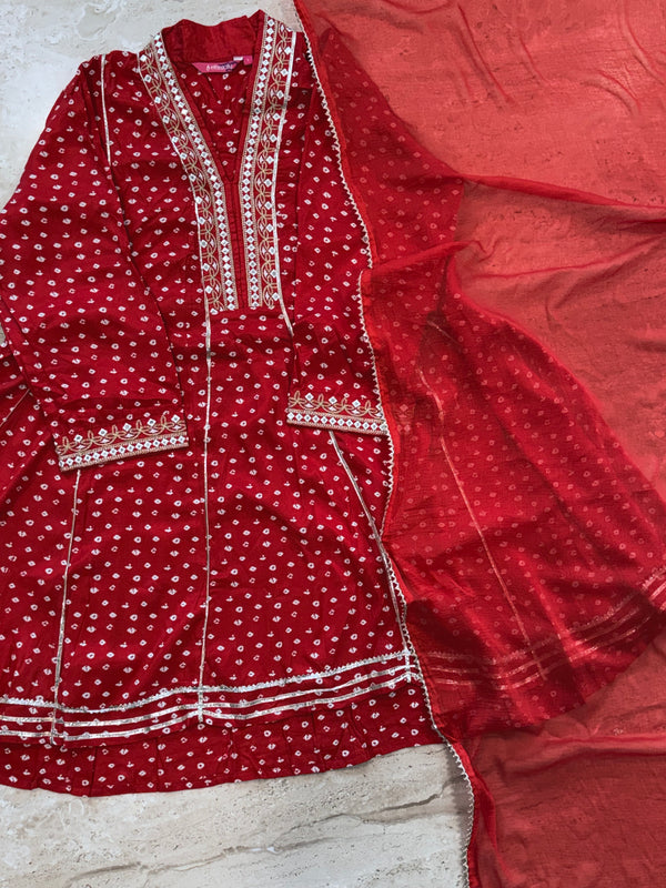 RAYON FROCK READYMADE SUIT Q