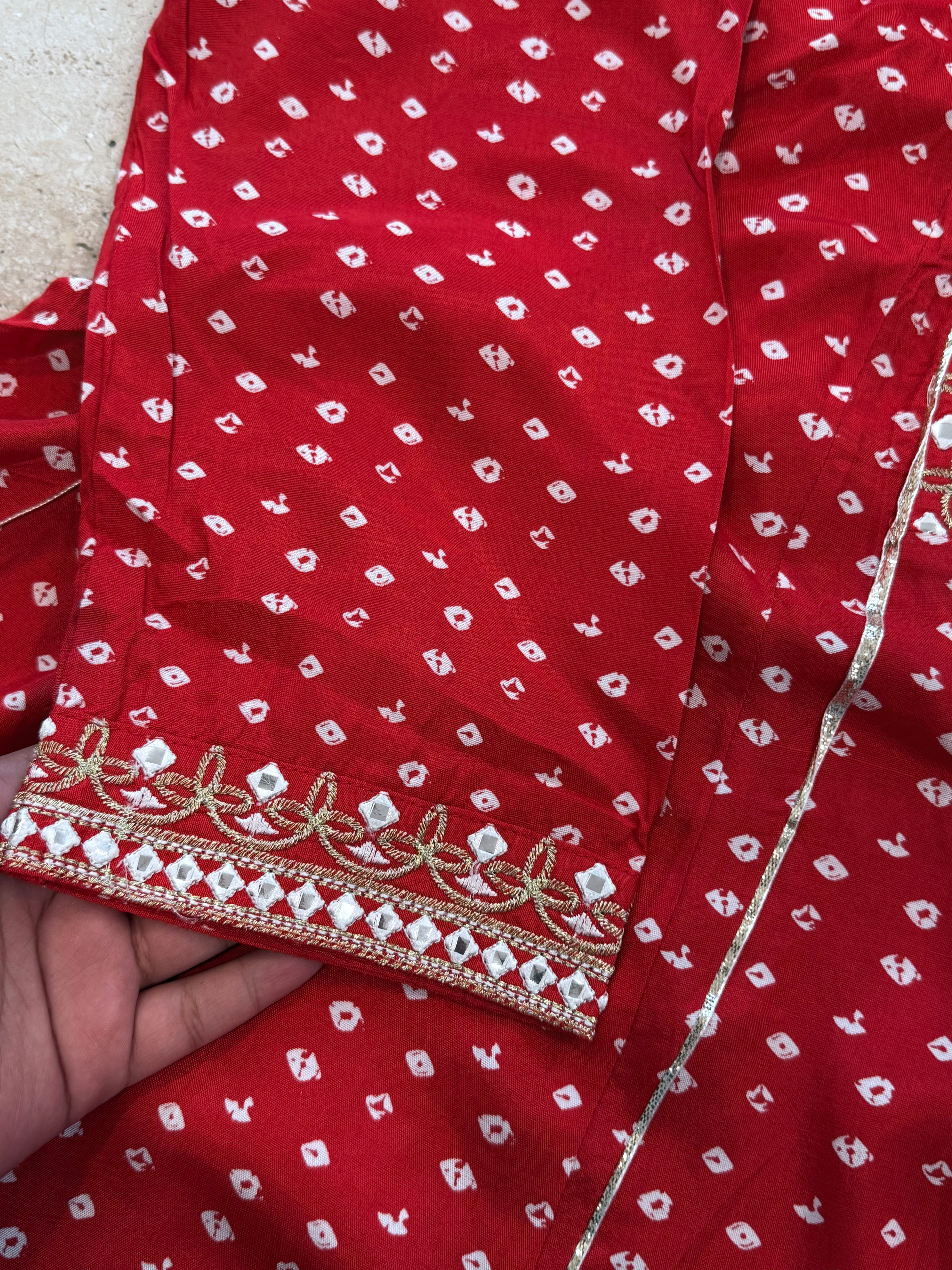 RAYON FROCK READYMADE SUIT Q