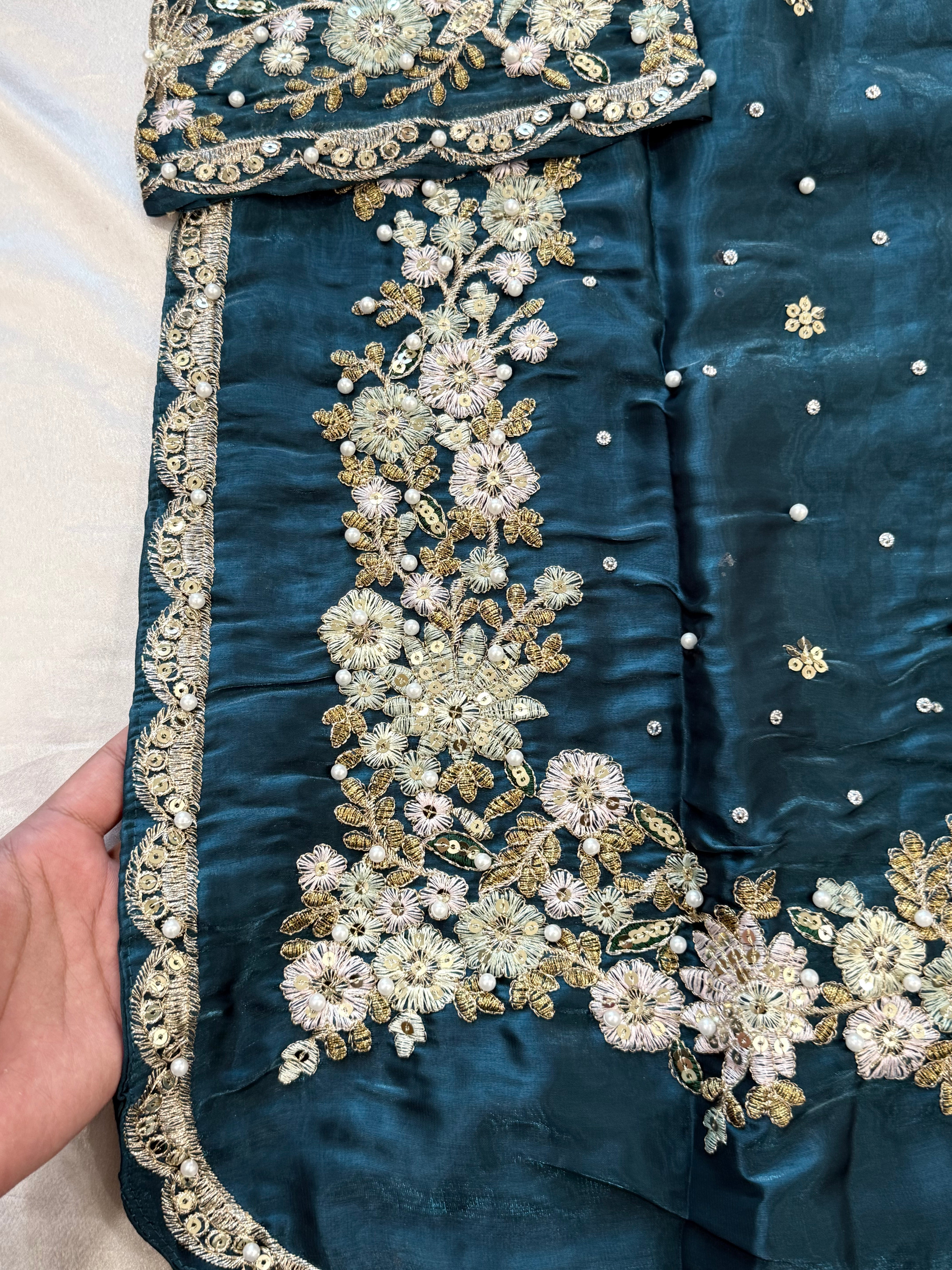 JIMMY CHOO READYMADE EMBROIDERY SUIT 3 Q