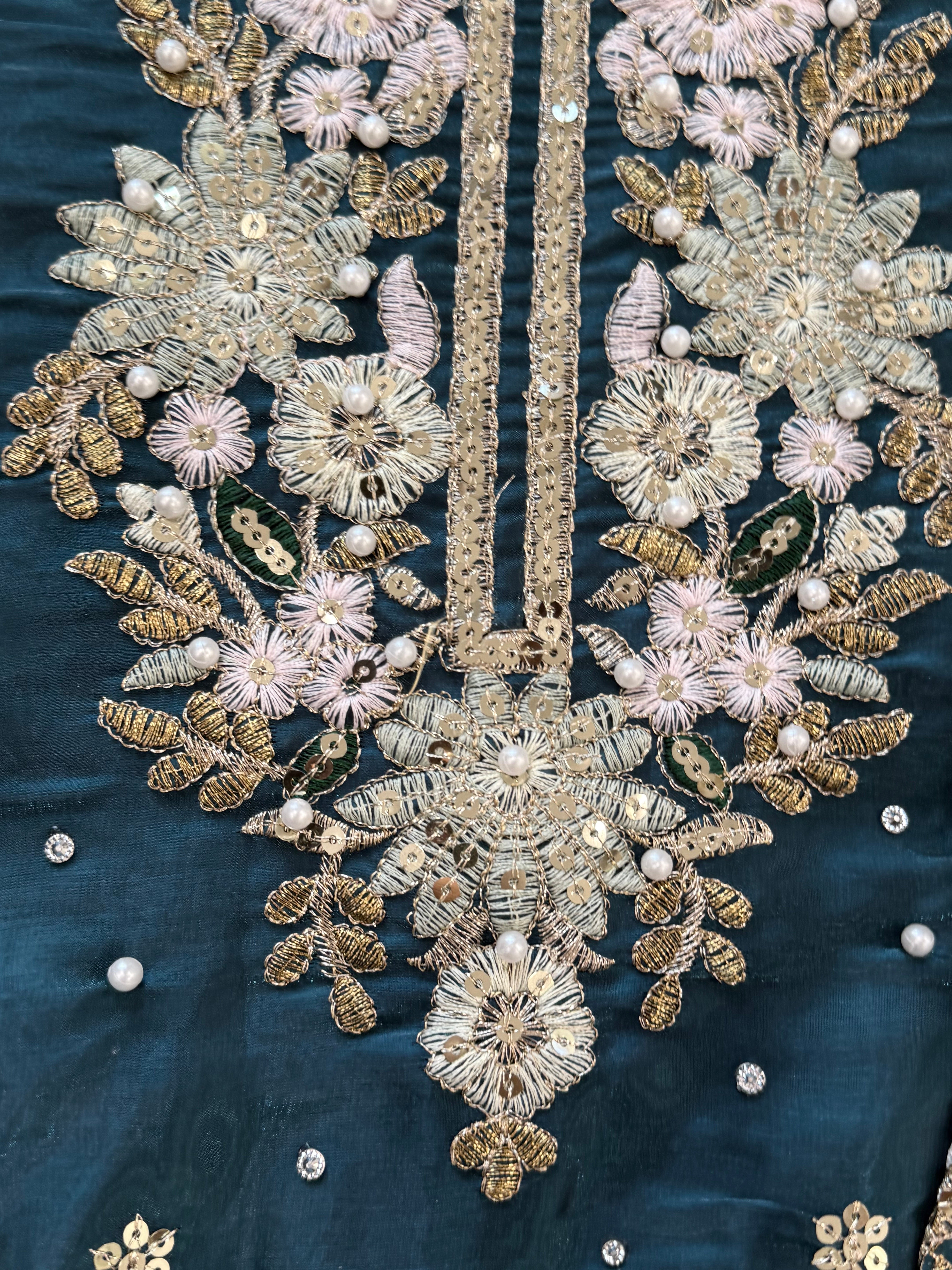 JIMMY CHOO READYMADE EMBROIDERY SUIT 3 Q