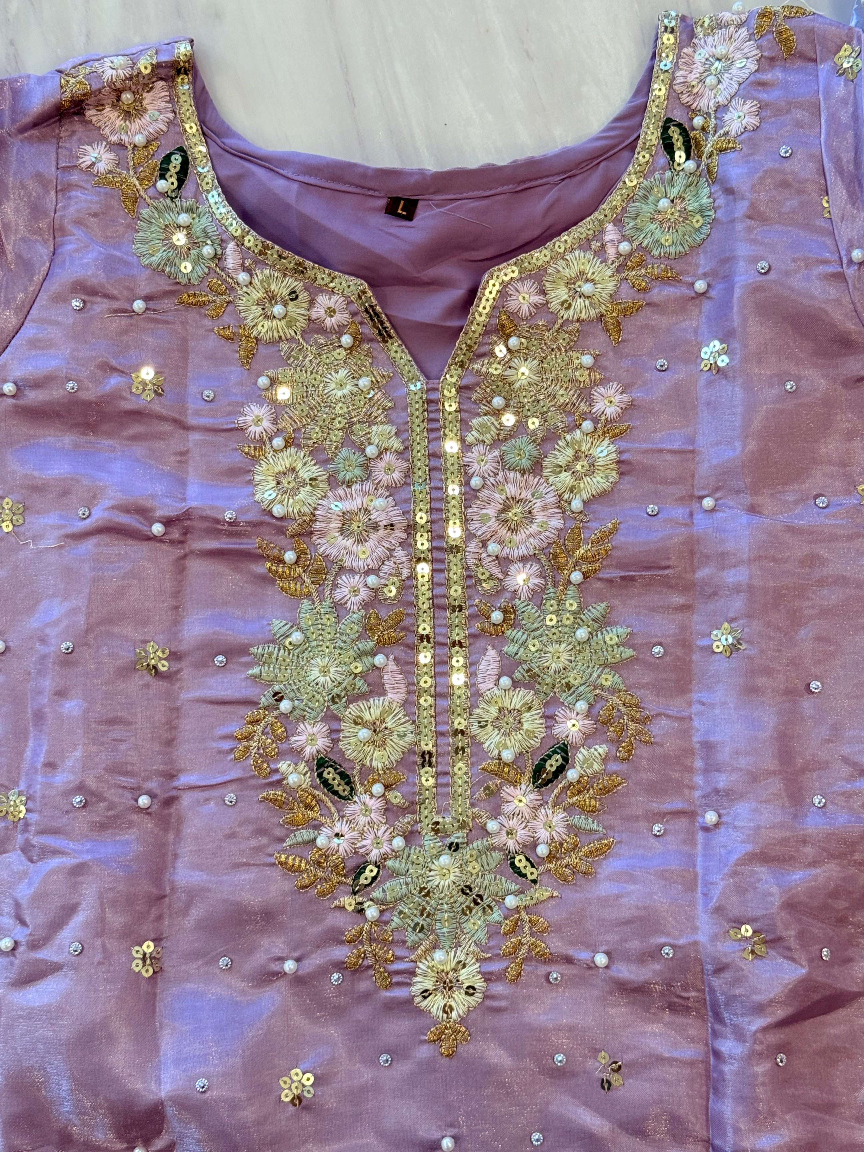 JIMMY CHOO READYMADE EMBROIDERY SUIT 7 Q