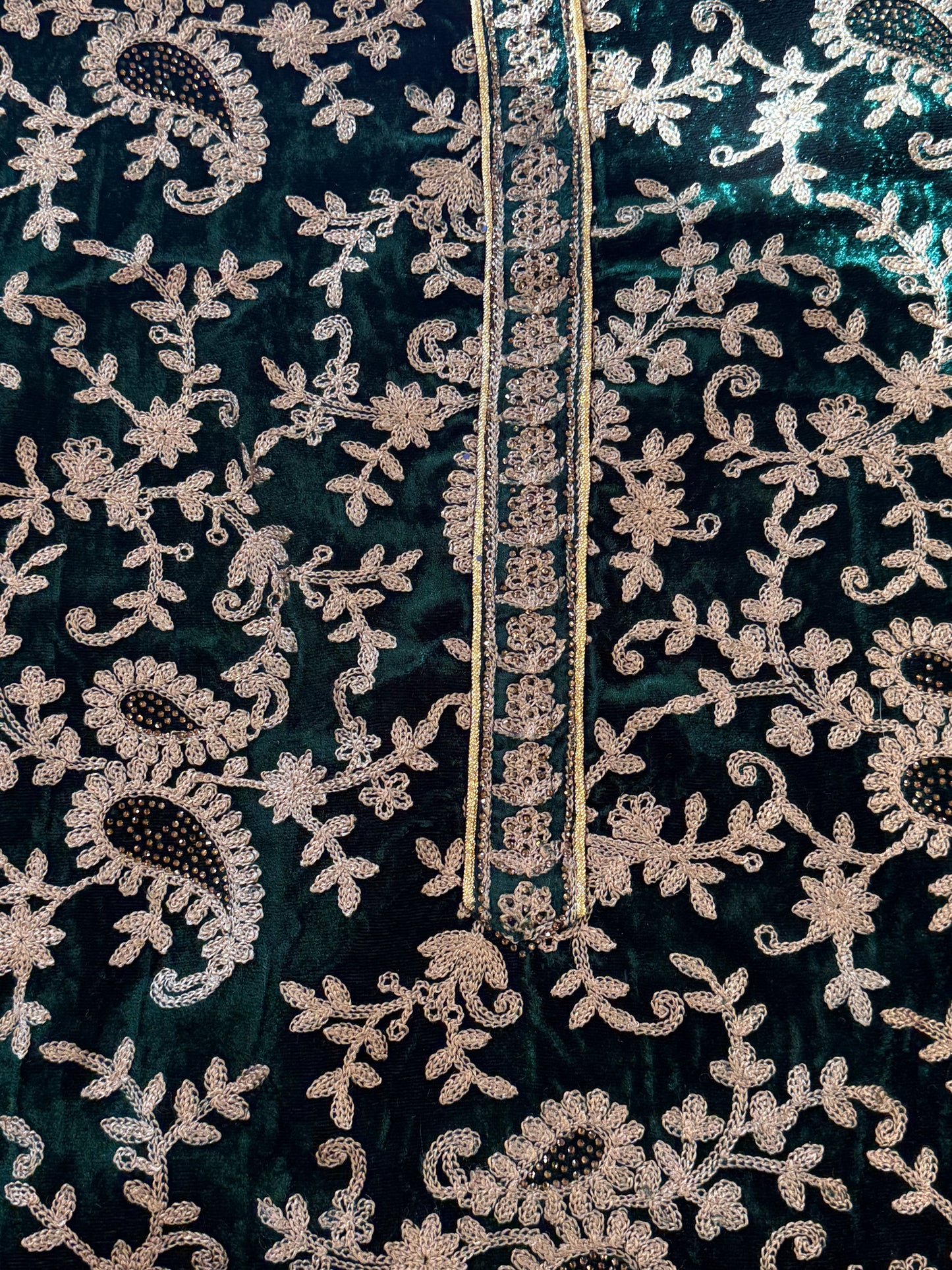 MEHER VELVET EMBROIDERY SUIT 1 Q