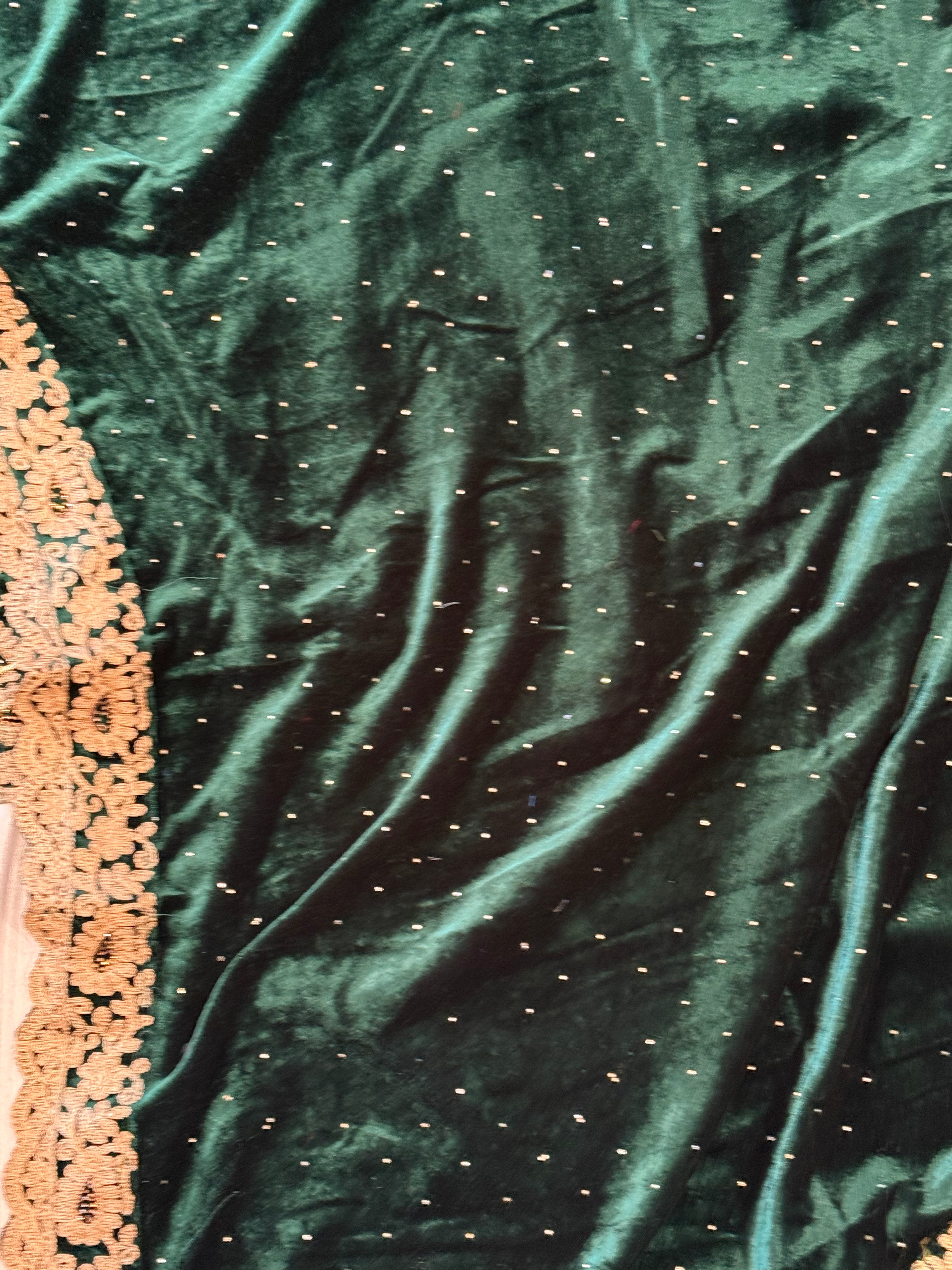 MEHER VELVET EMBROIDERY SUIT 1 Q