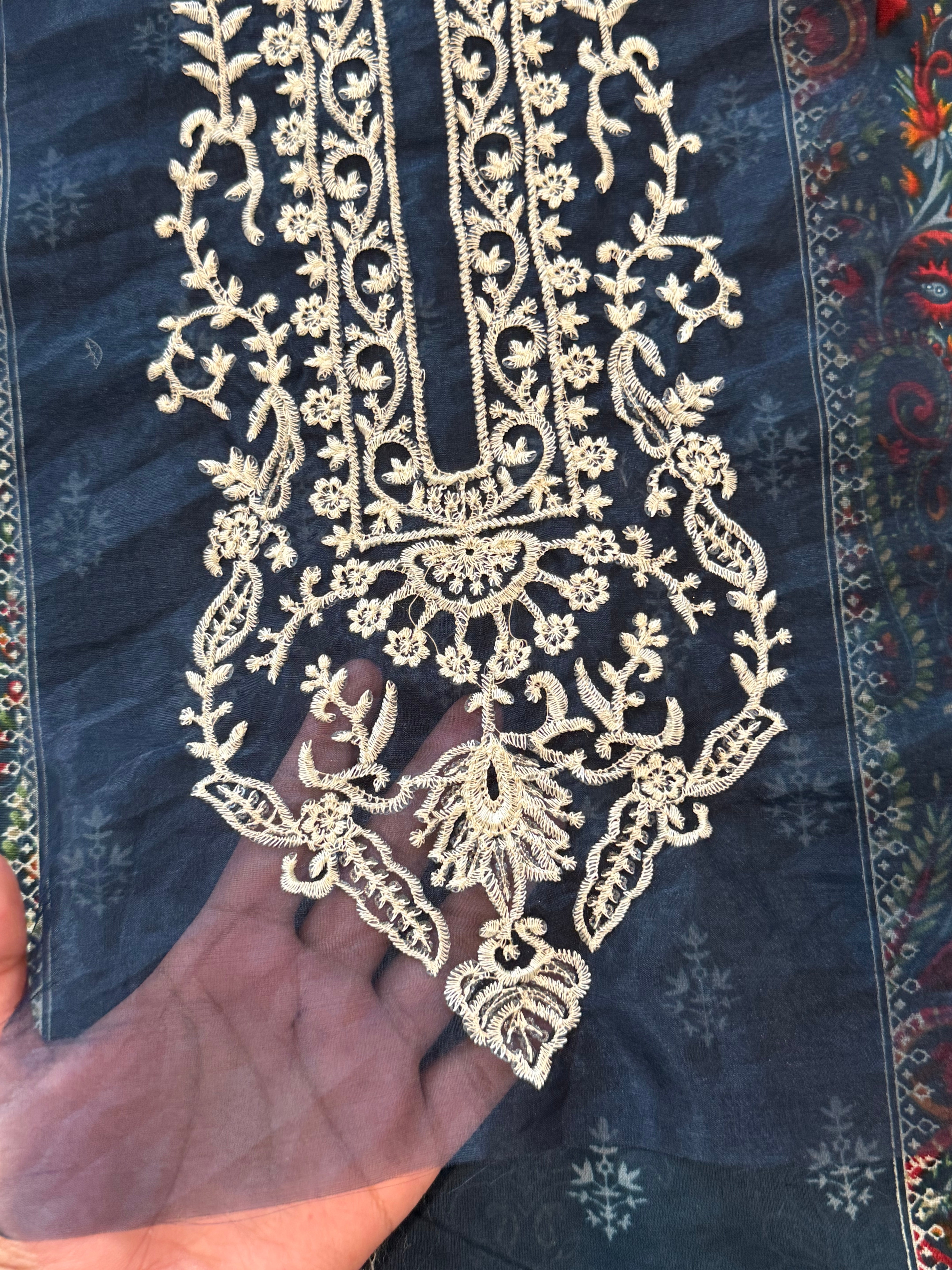 HARSHA COTTON PATCH SUIT