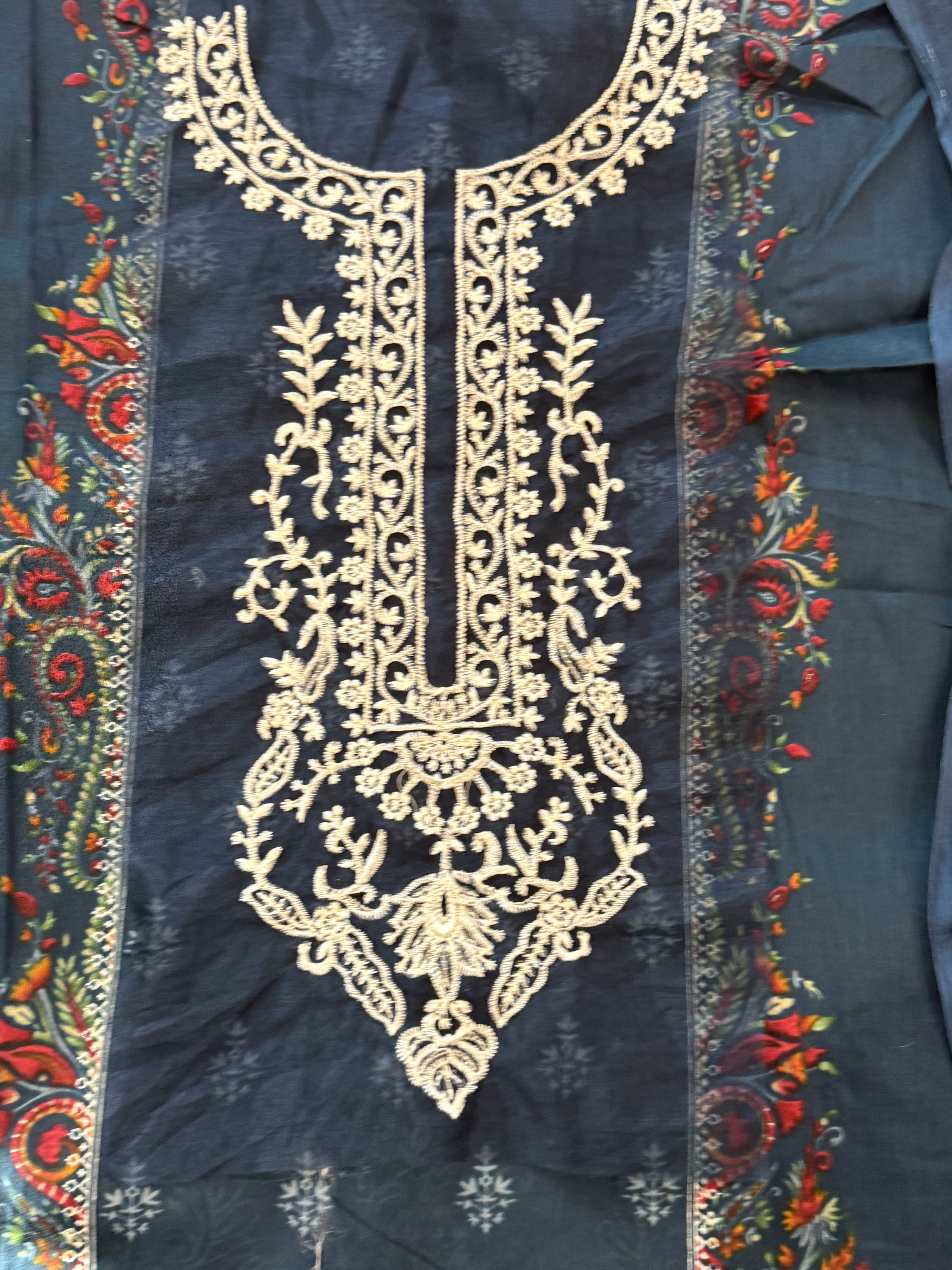 HARSHA COTTON PATCH SUIT