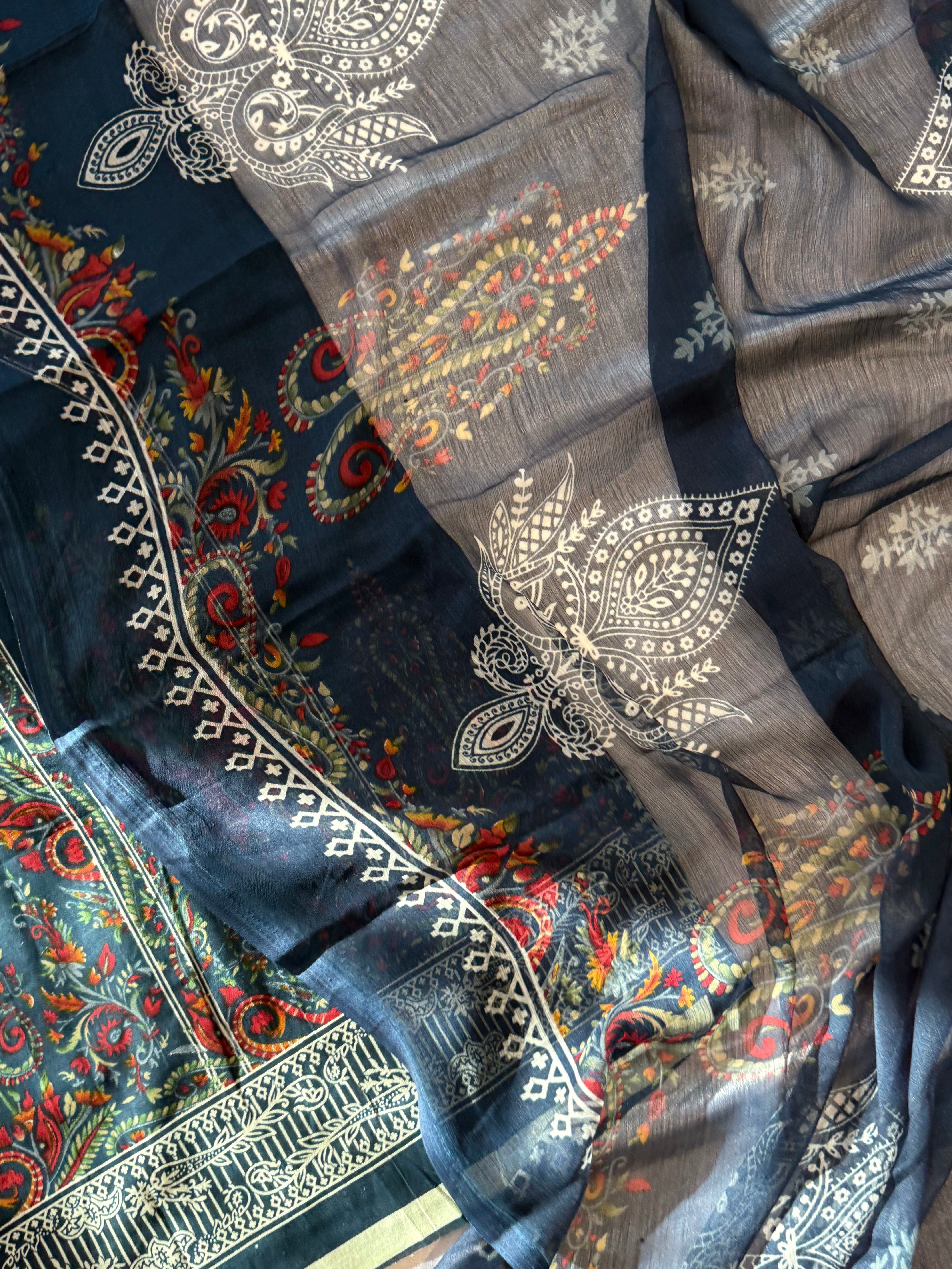 HARSHA COTTON PATCH SUIT