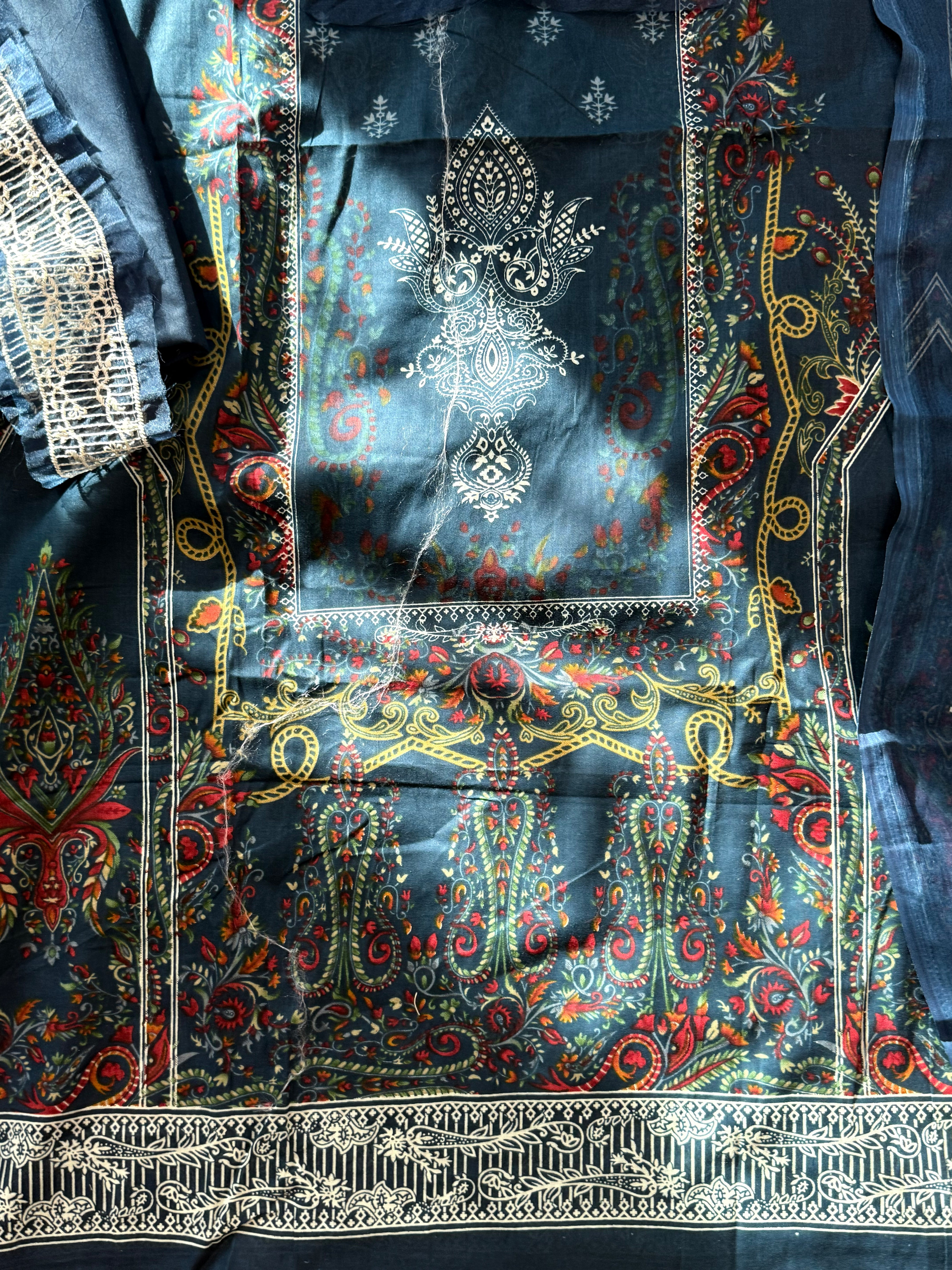 HARSHA COTTON PATCH SUIT