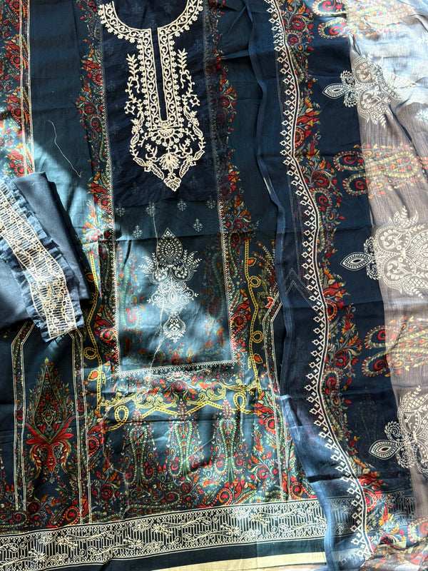 HARSHA COTTON PATCH SUIT