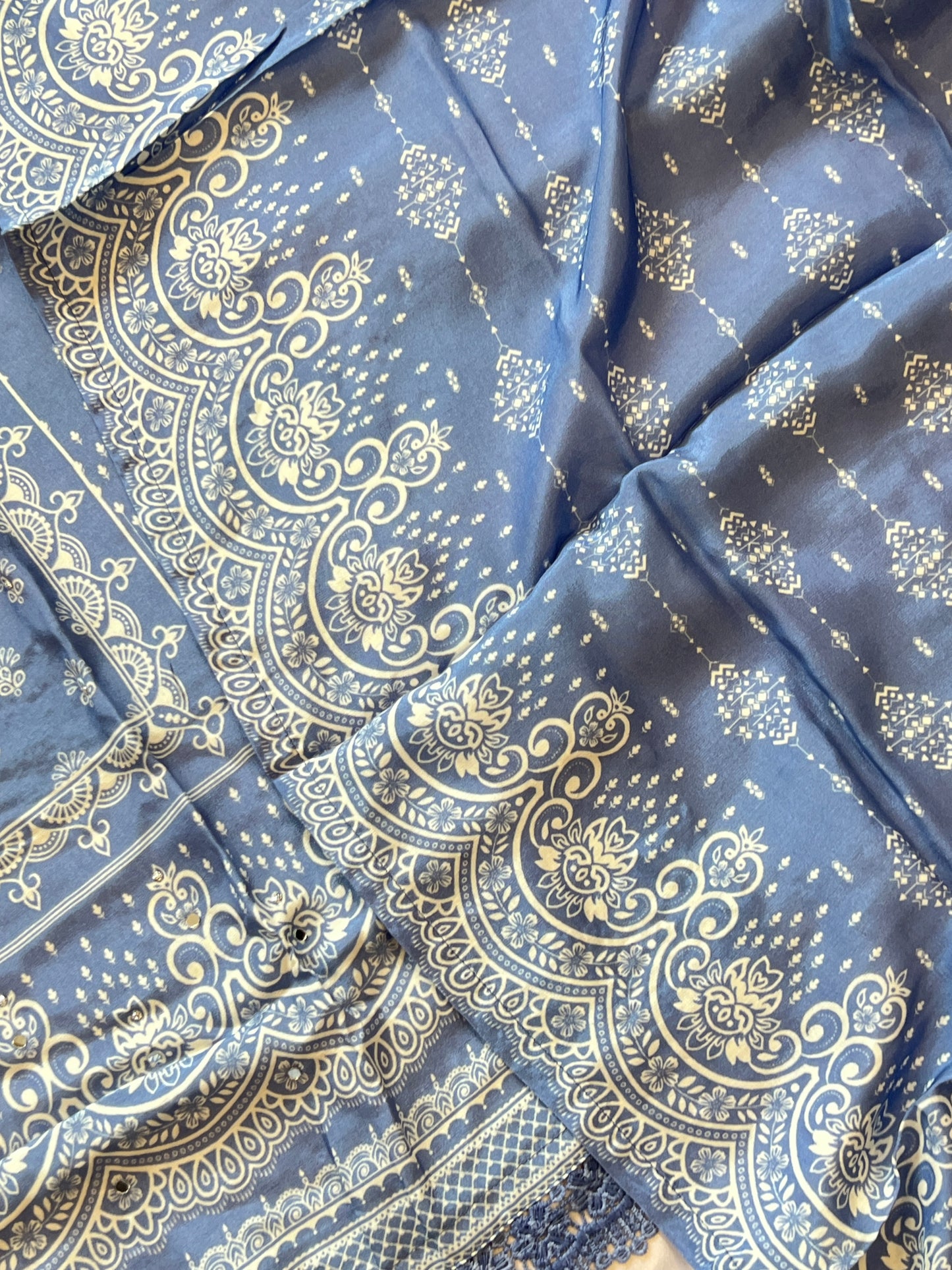 SF MUSLIN READYMADE SUIT 102