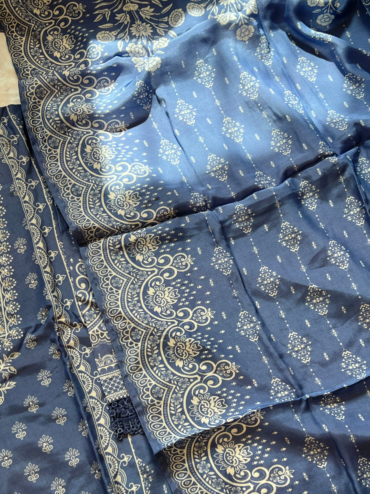 SF MUSLIN READYMADE SUIT 102