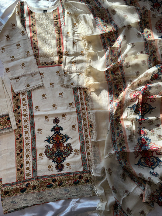 BAGH LAWN READYMADE SUIT 1 Q