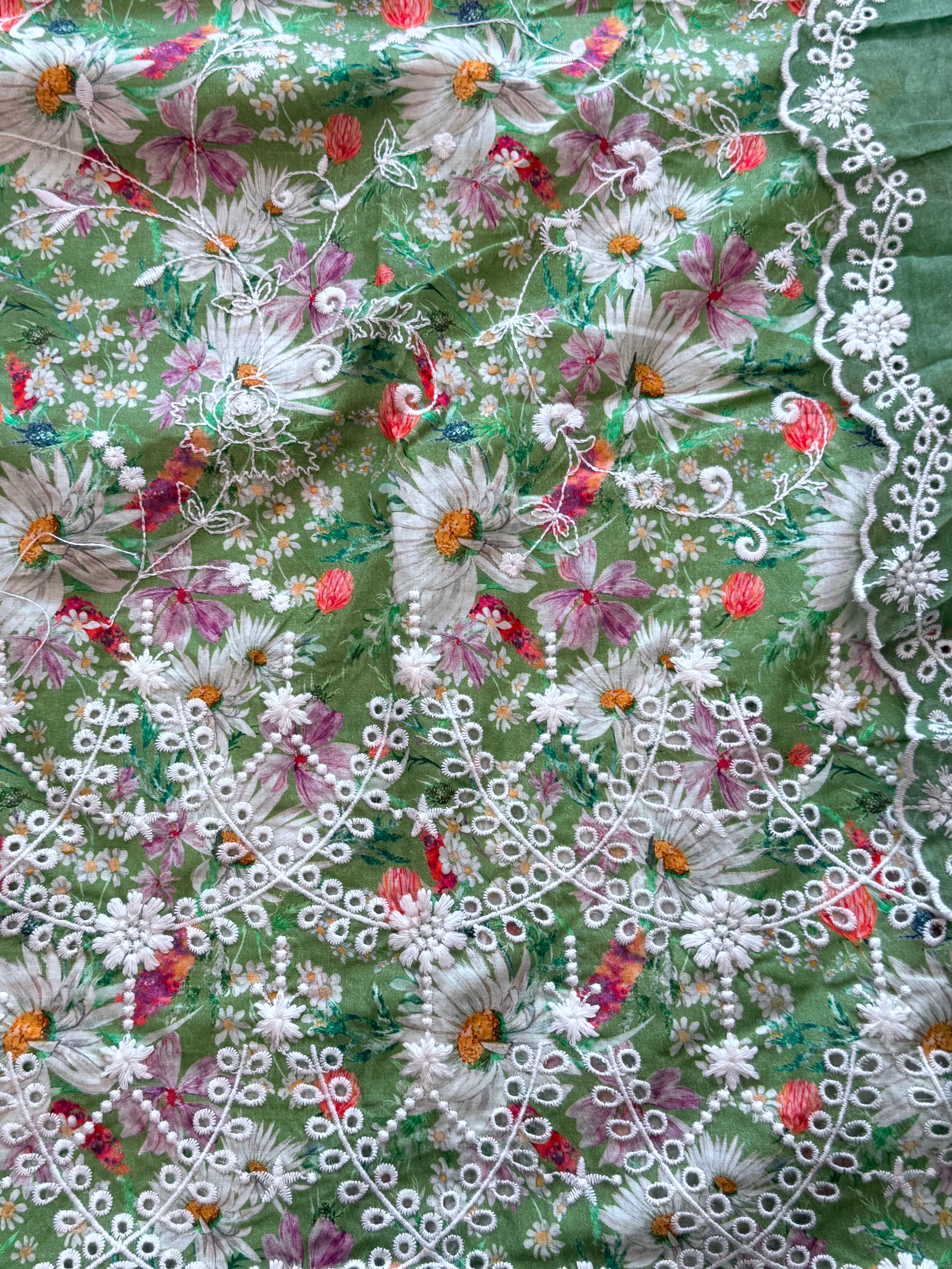 BAREEZ LAWN EMBROIDERY SUIT 4 Q