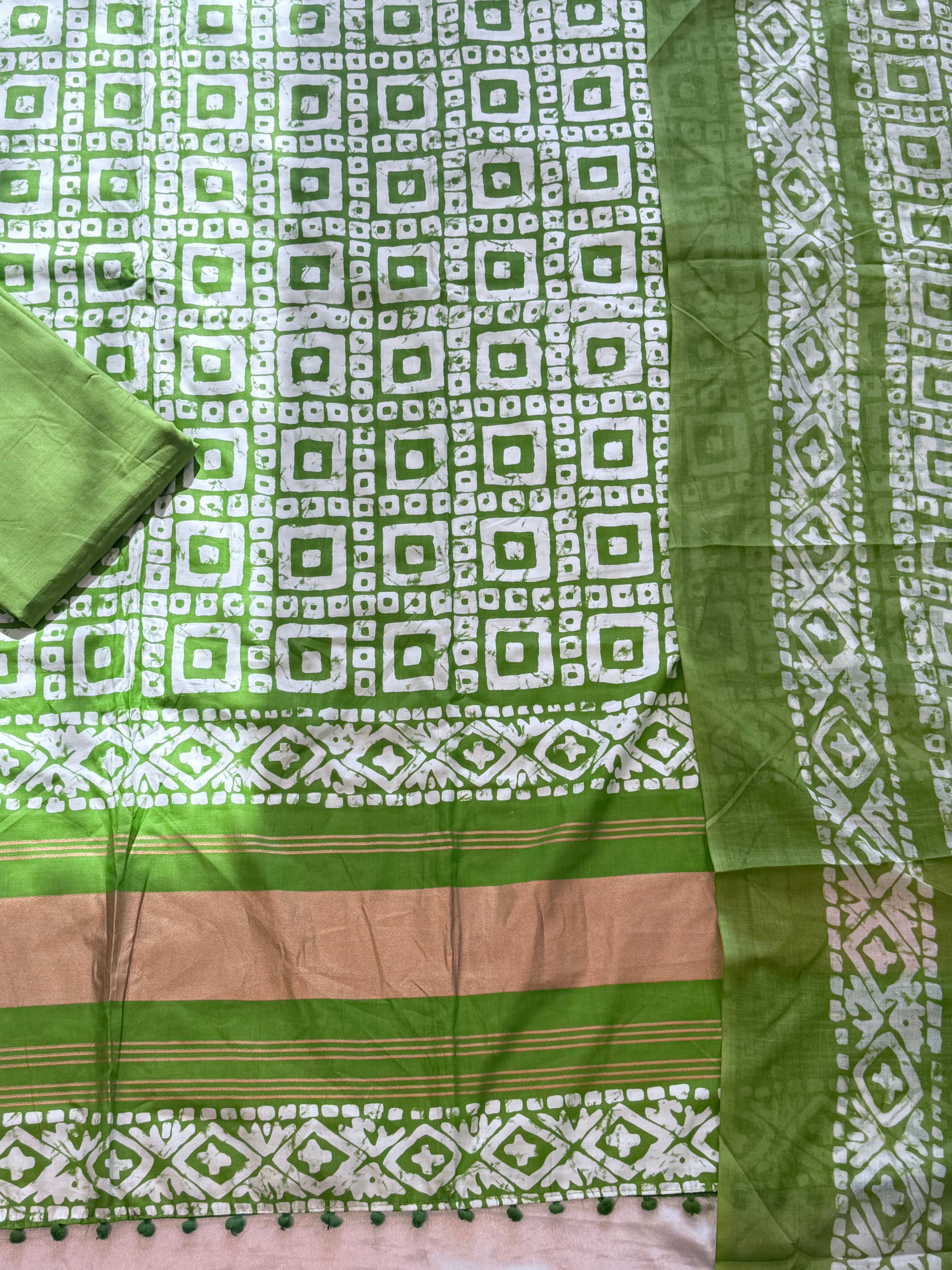 BATIK PURE COTTON SUIT 1 Q