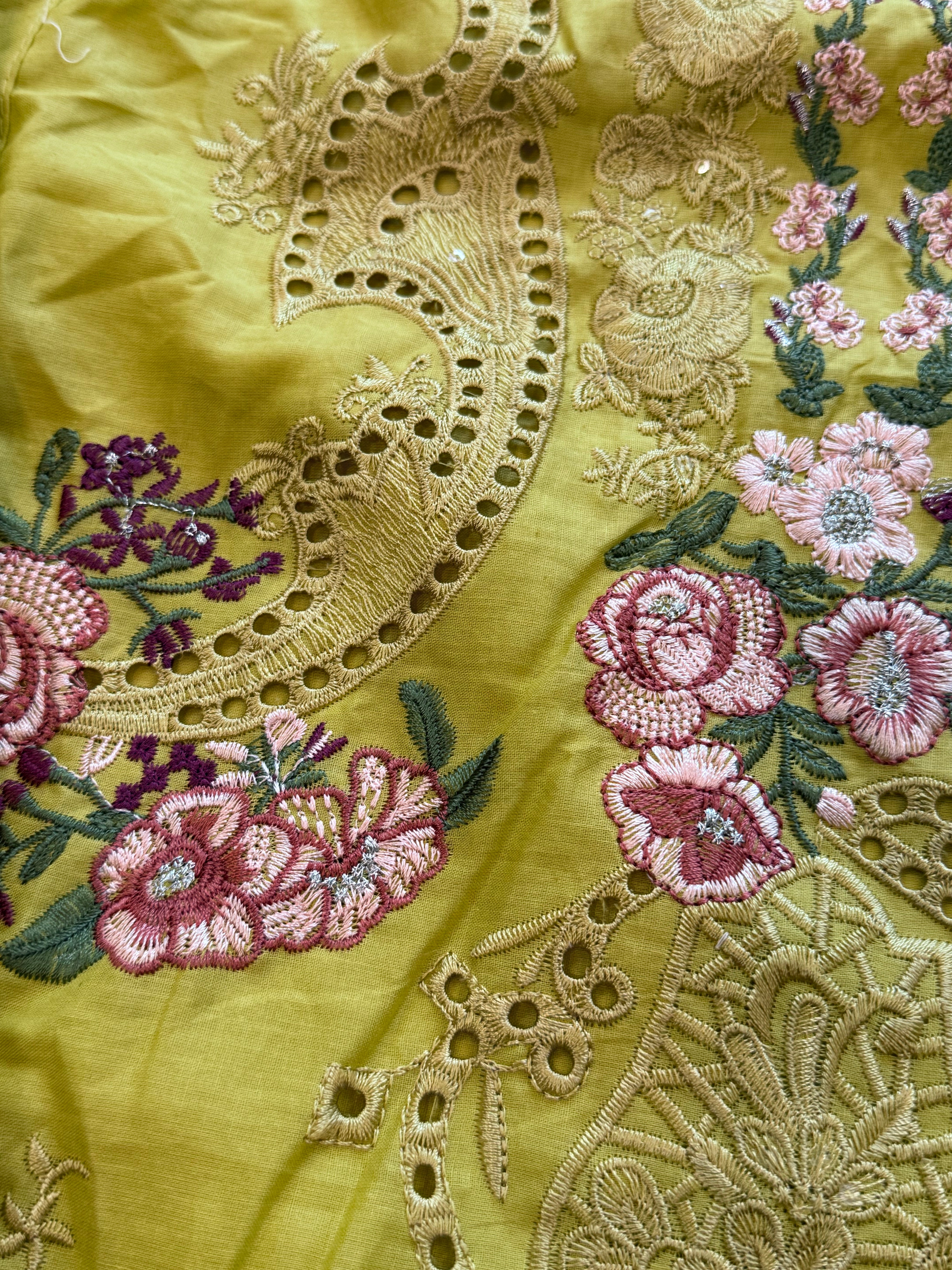YUMNA COTTON  EMBROIDERY SUIT Q